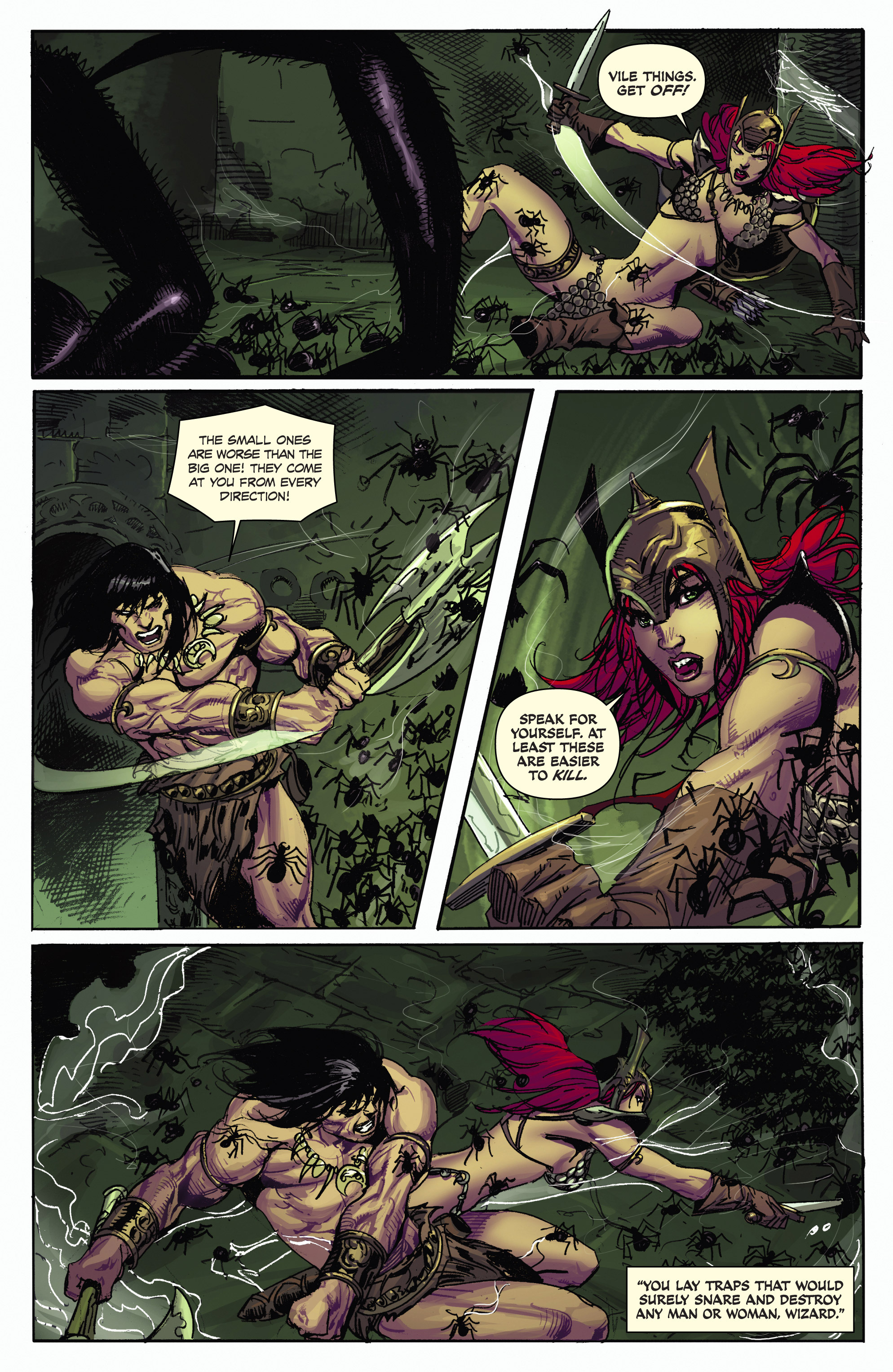 Read online Red Sonja/Conan comic -  Issue #3 - 16