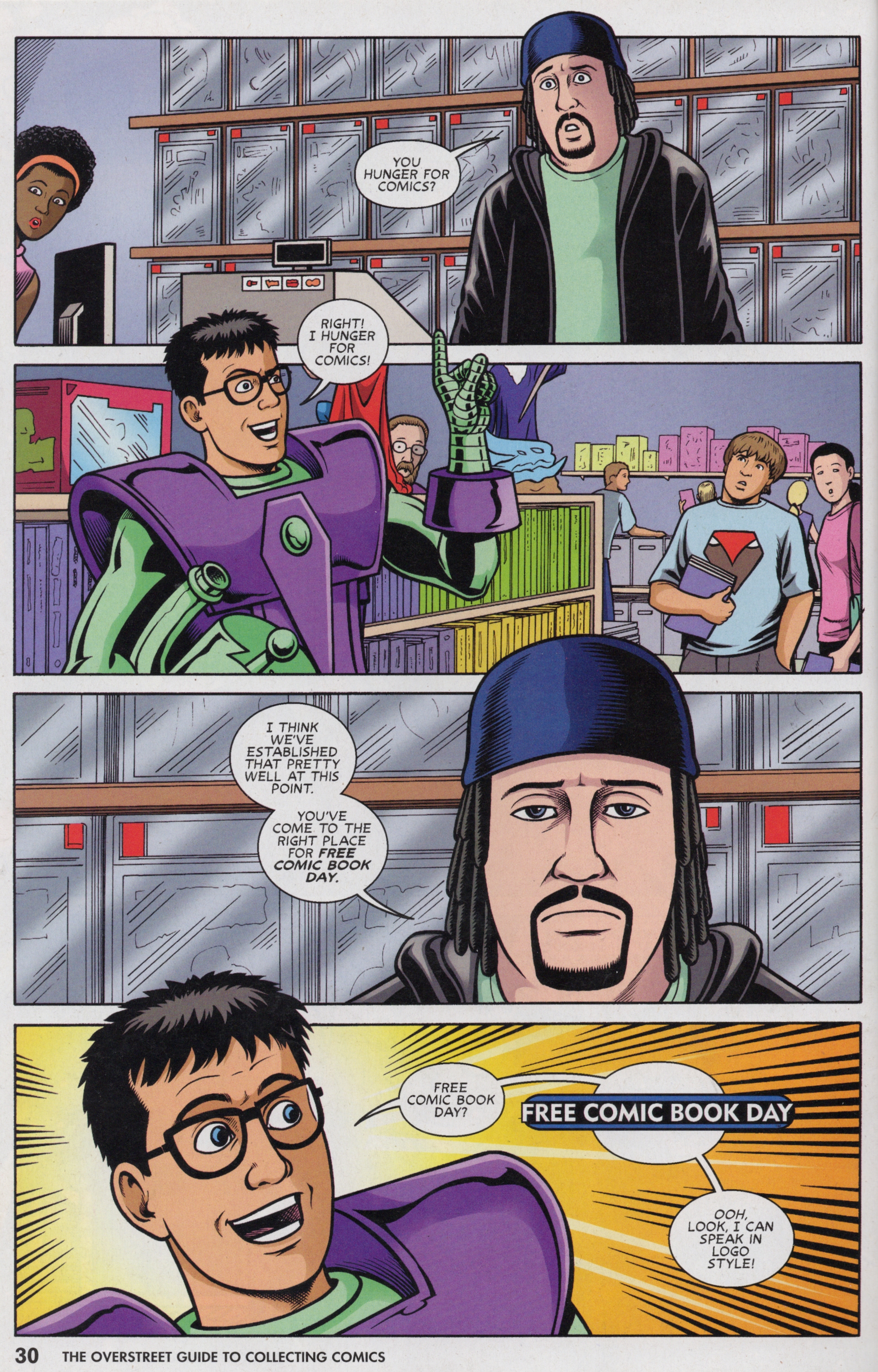 Read online Free Comic Book Day 2022 comic -  Issue # Gemstone Publishing The Overstreet Guide To Collecting Comics - 32