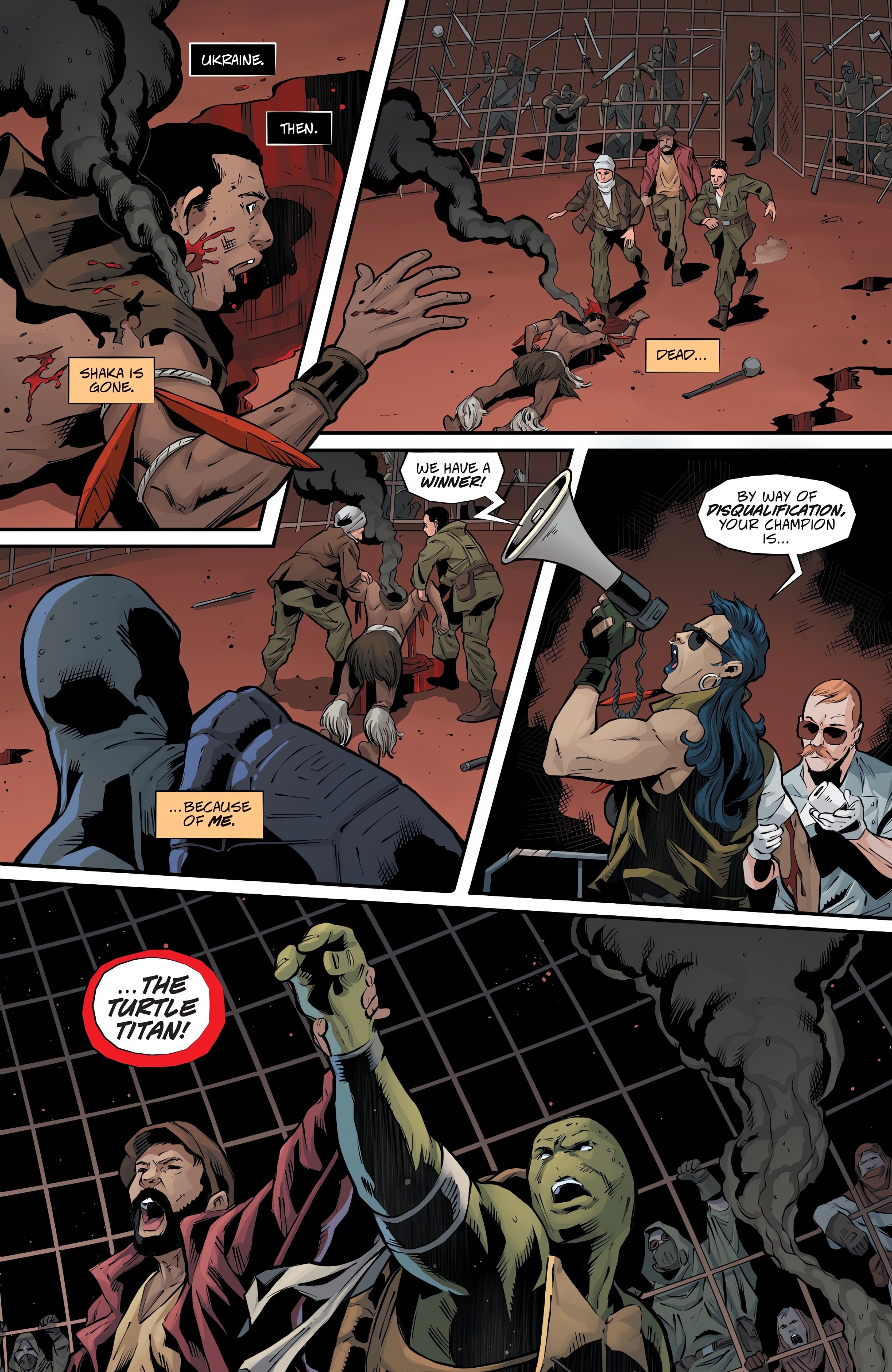 Read online Teenage Mutant Ninja Turtles: The Last Ronin - The Lost Years comic -  Issue #5 - 4