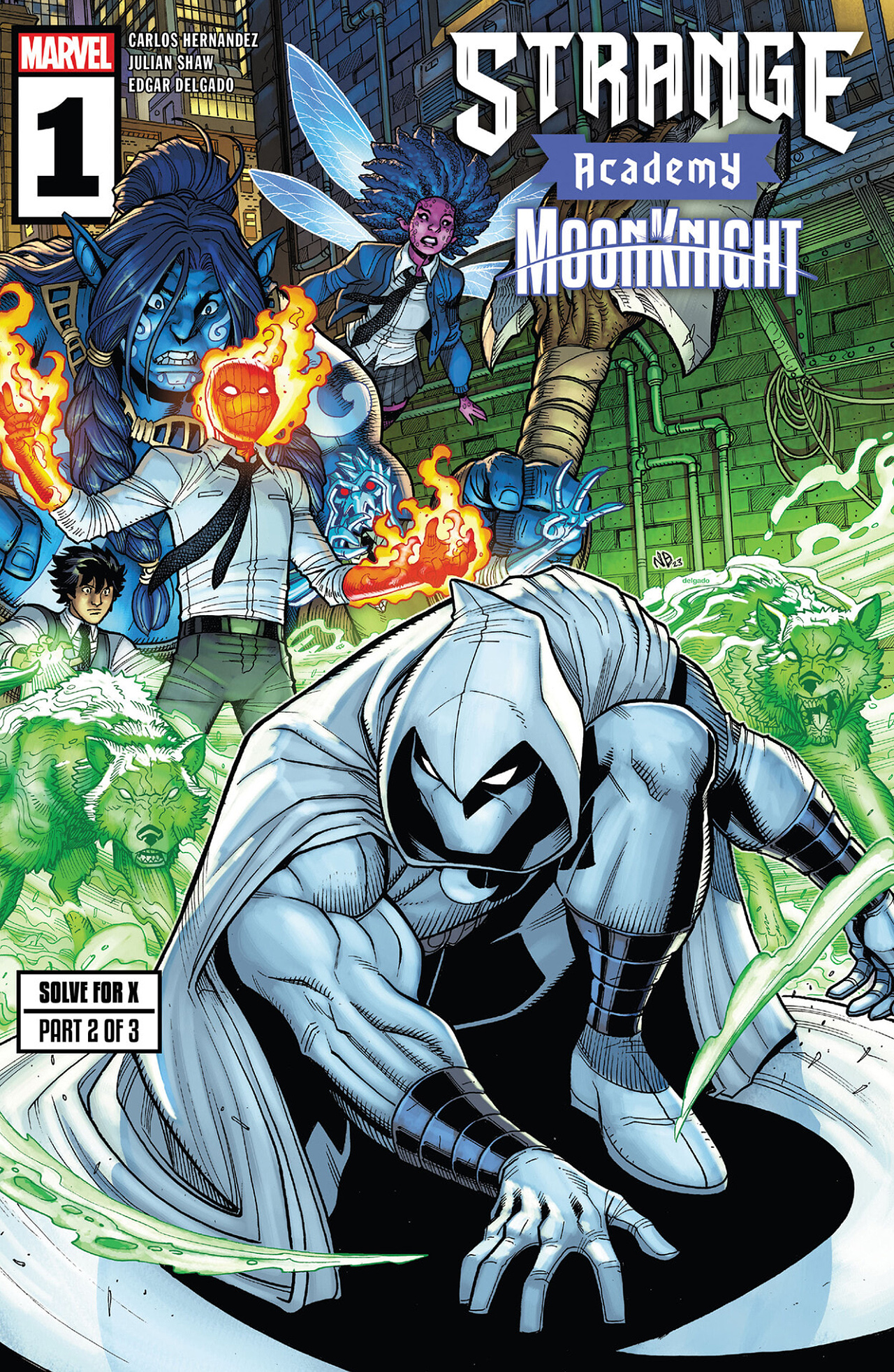 Read online Strange Academy: Moon Knight comic -  Issue #1 - 1