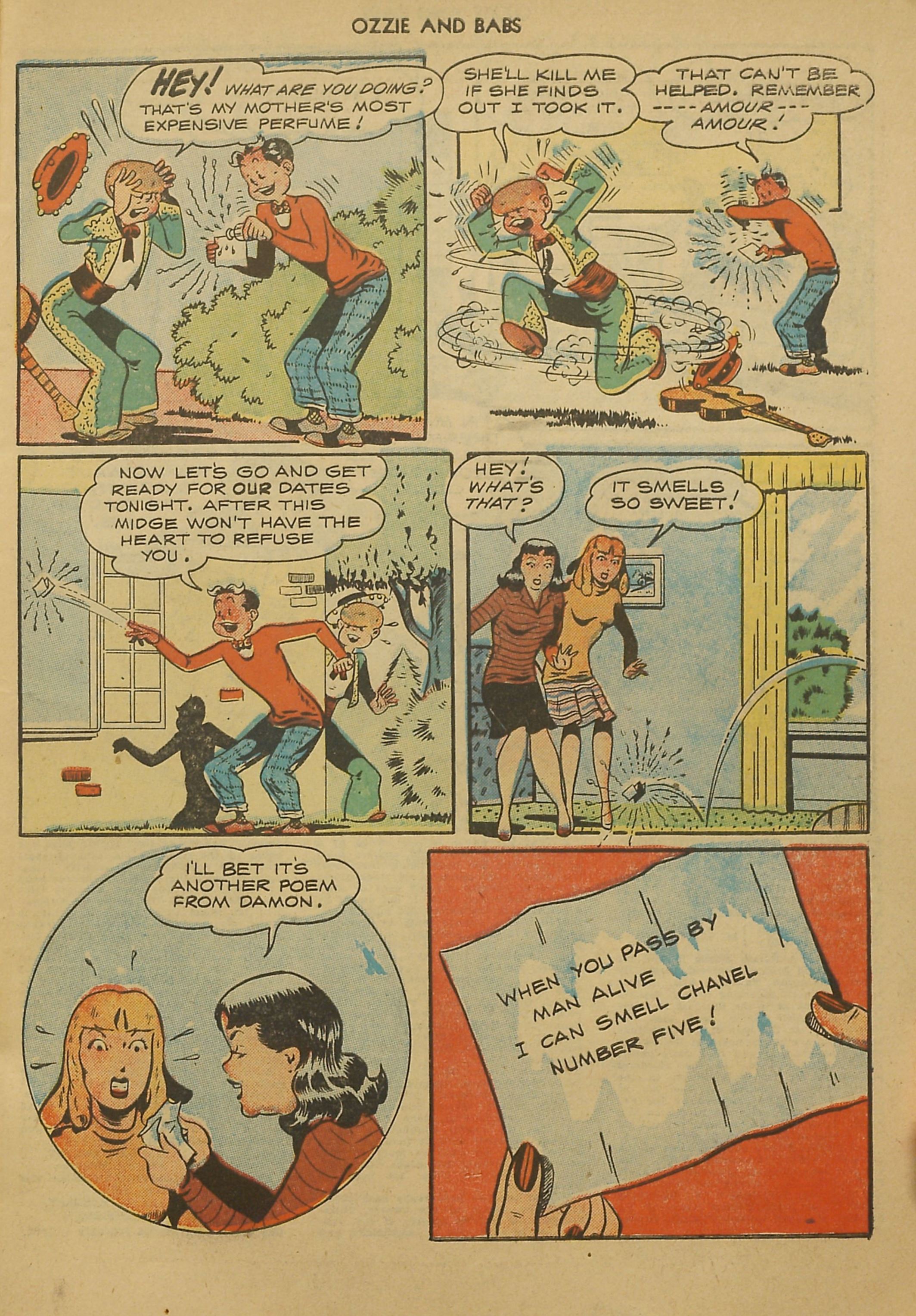 Read online Ozzie And Babs comic -  Issue #2 - 19