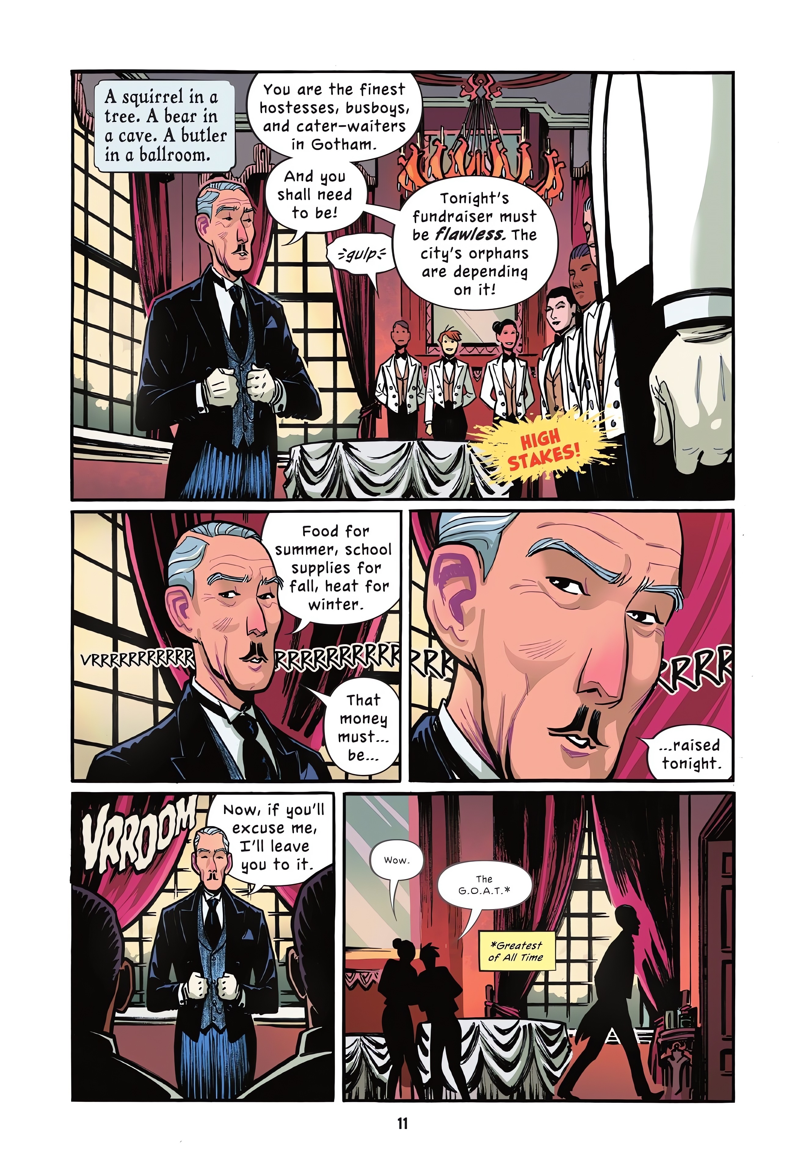 Read online Young Alfred: Pain in the Butler comic -  Issue # TPB (Part 1) - 11
