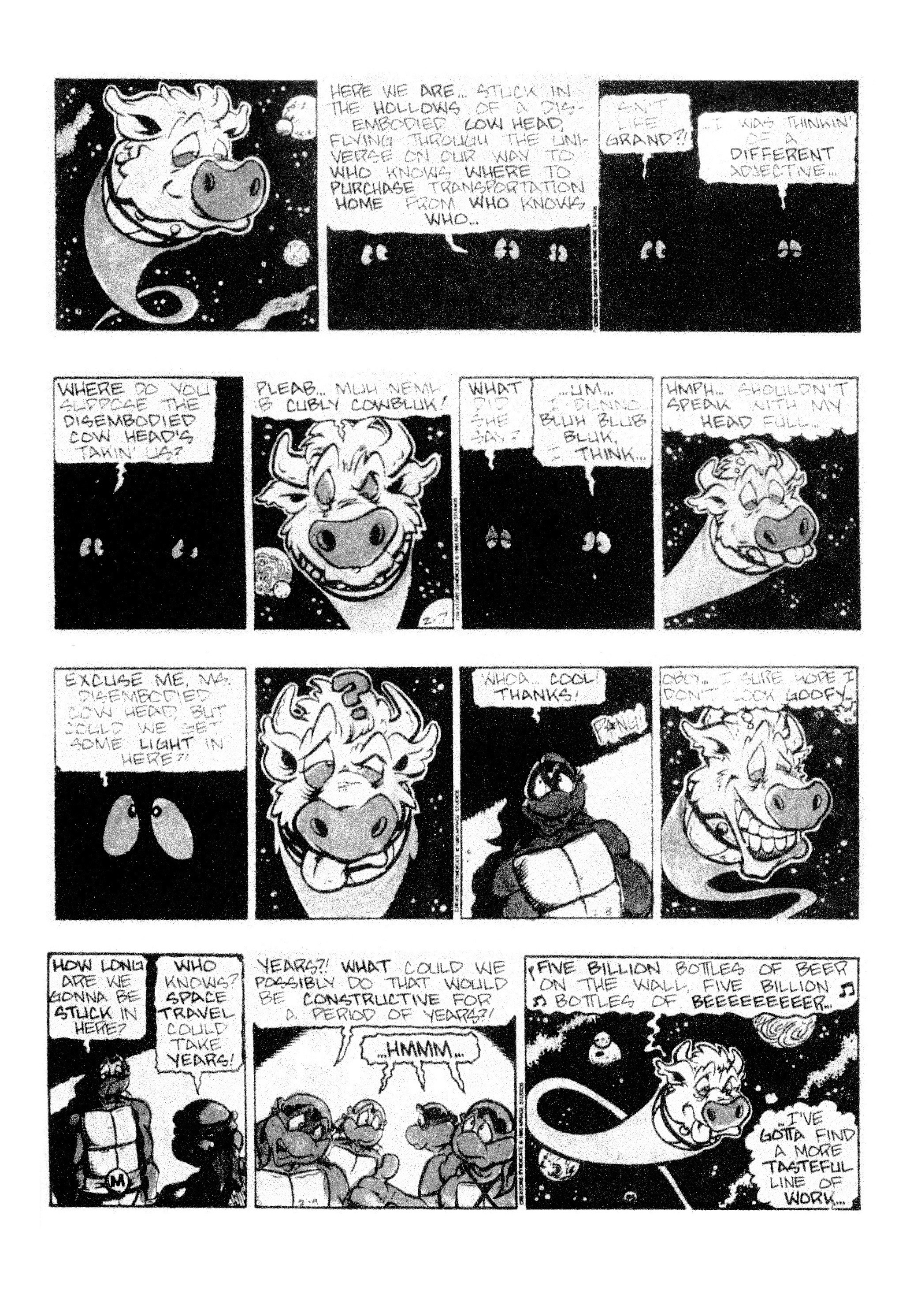 Read online Teenage Mutant Ninja Turtles: Complete Newspaper Daily Comic Strip Collection comic -  Issue # TPB 3 (Part 1) - 75