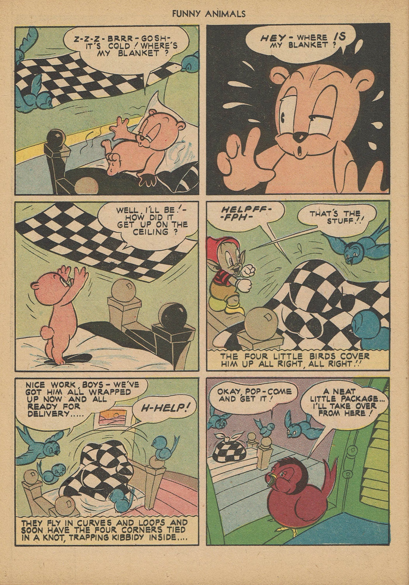 Read online Fawcett's Funny Animals comic -  Issue #14 - 46