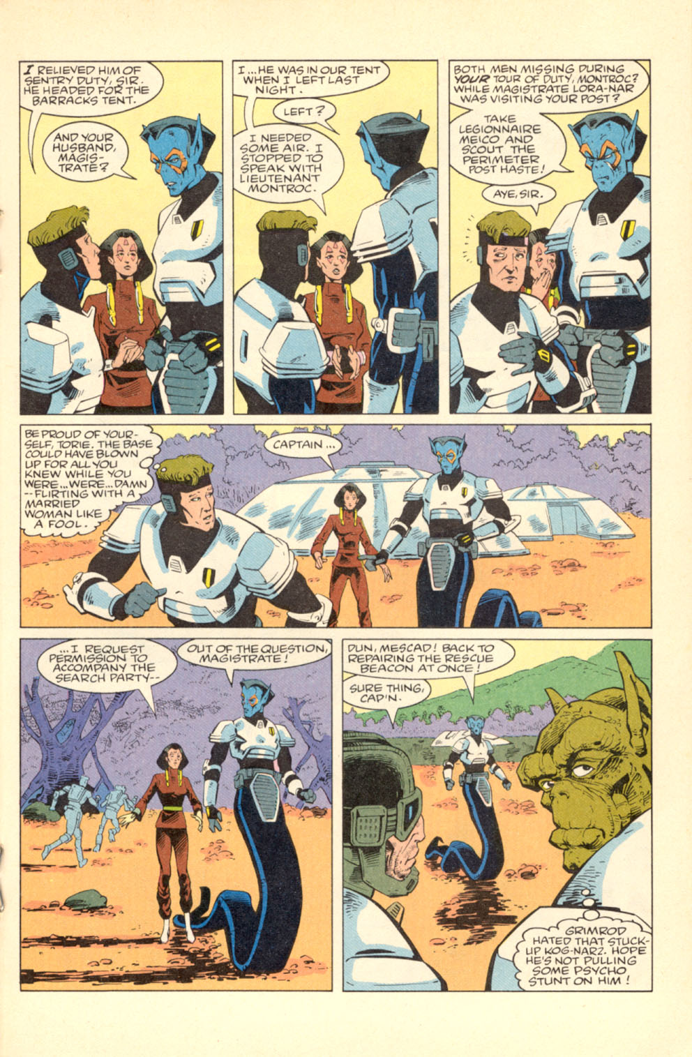 Read online Alien Legion comic -  Issue #8 - 19