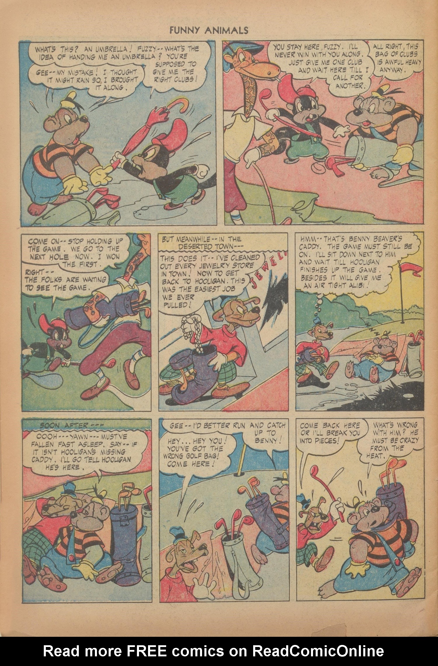 Read online Fawcett's Funny Animals comic -  Issue #51 - 30