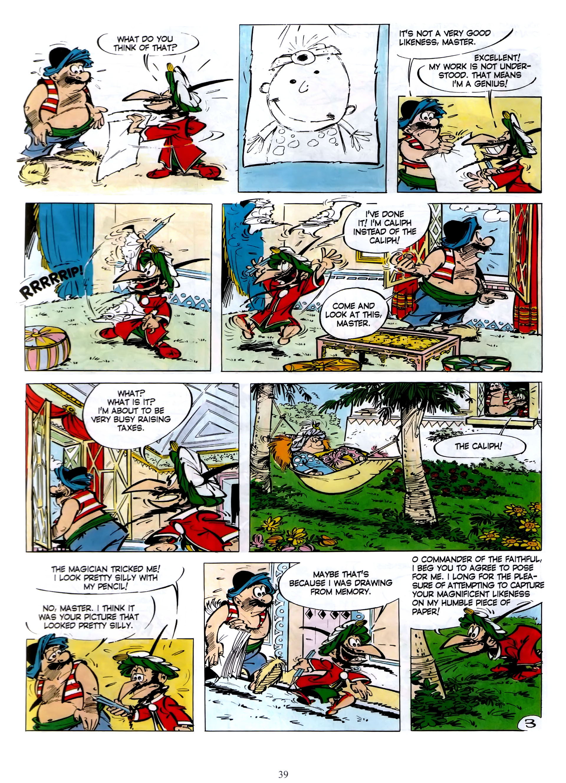 Read online Iznogoud comic -  Issue #8 - 37