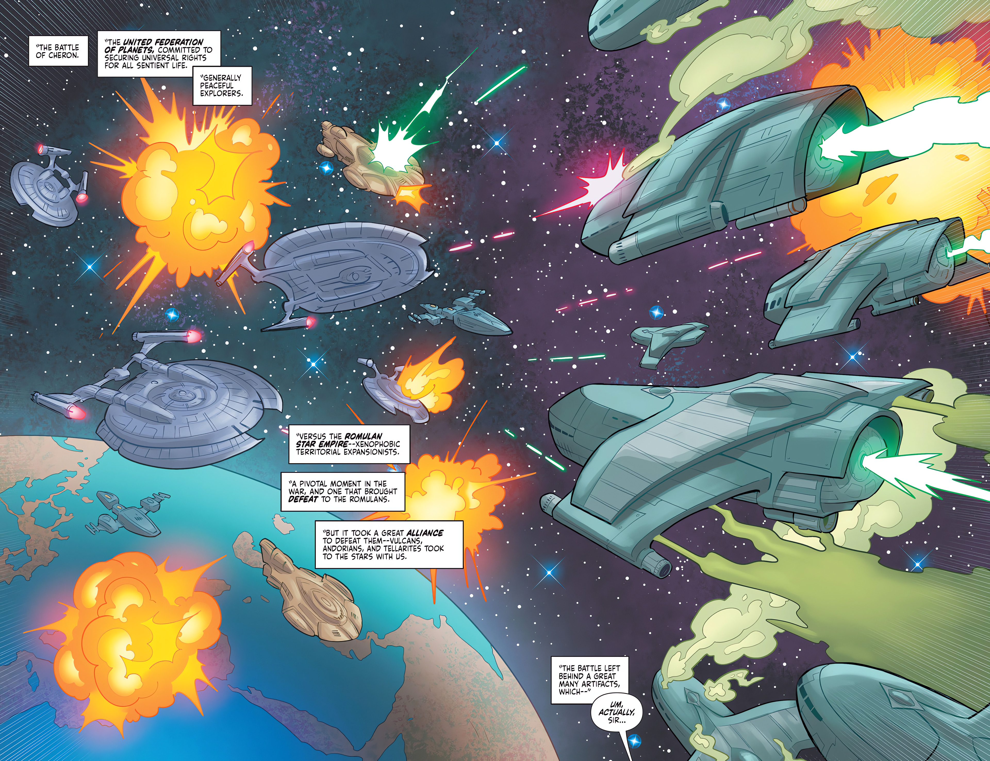 Read online Star Trek: Picard's Academy comic -  Issue #1 - 4