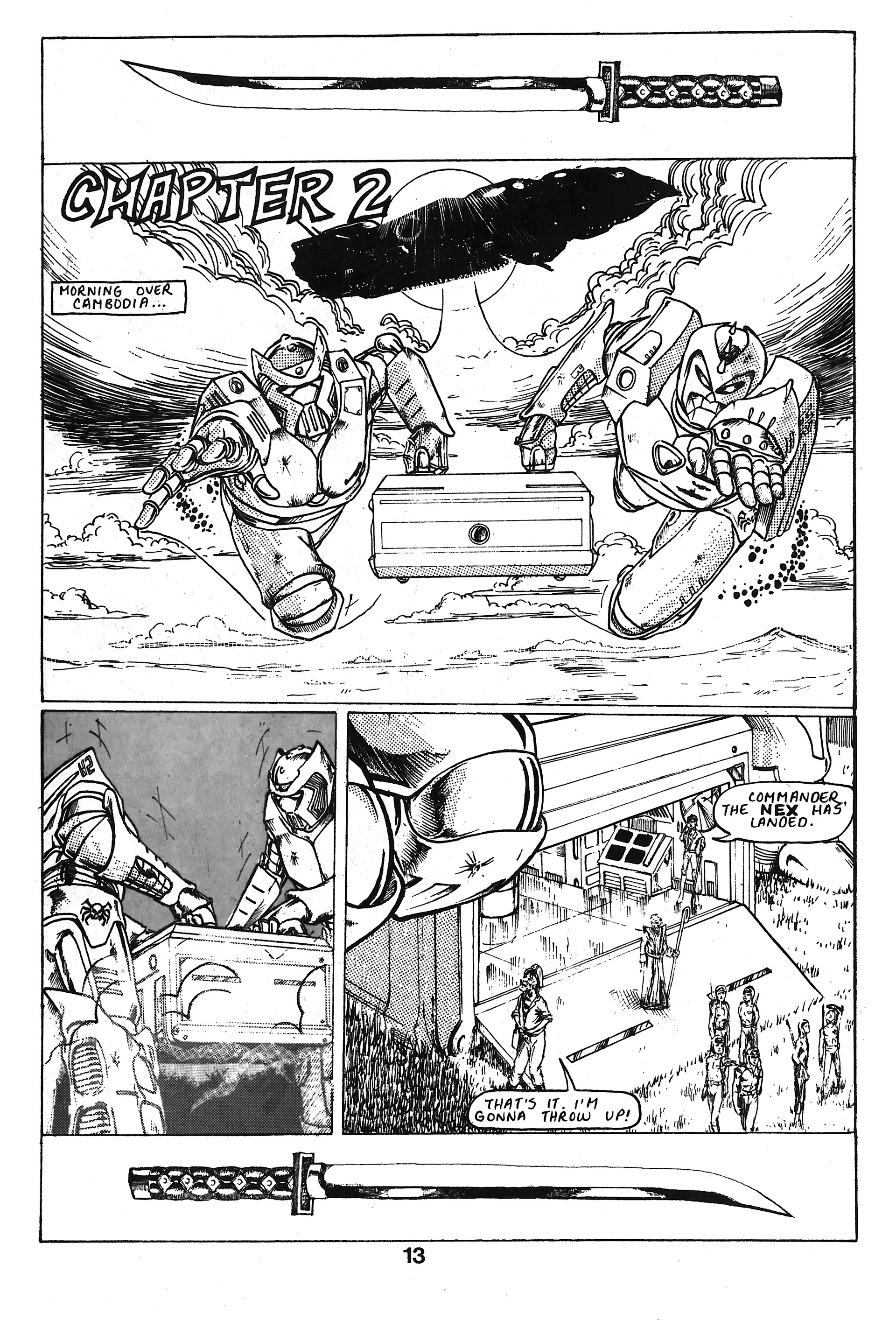 Read online Samurai (1984) comic -  Issue #4 - 12
