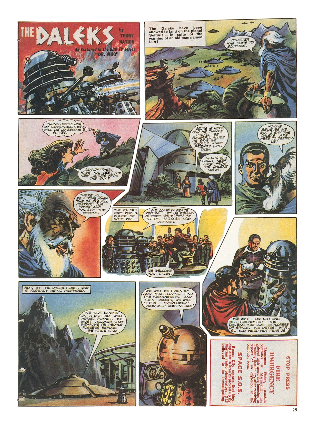 Read online Dalek Chronicles comic -  Issue # TPB - 29