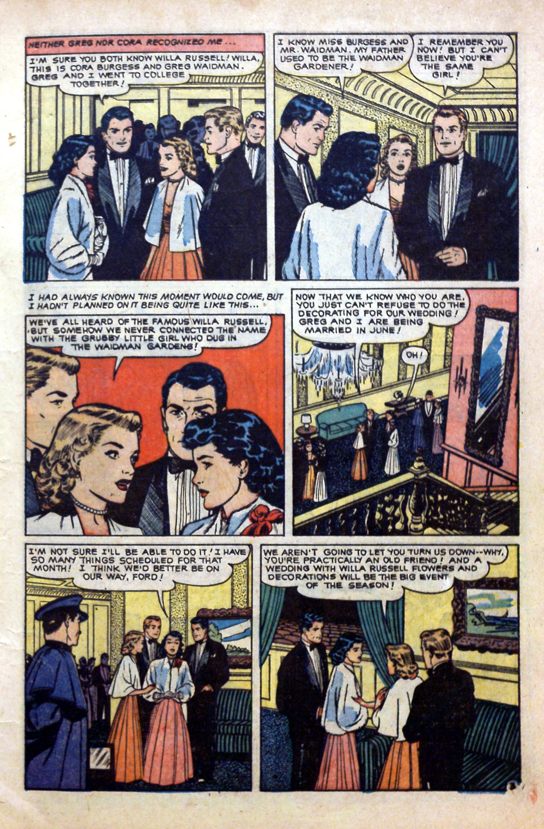 Read online Glamorous Romances comic -  Issue #59 - 5