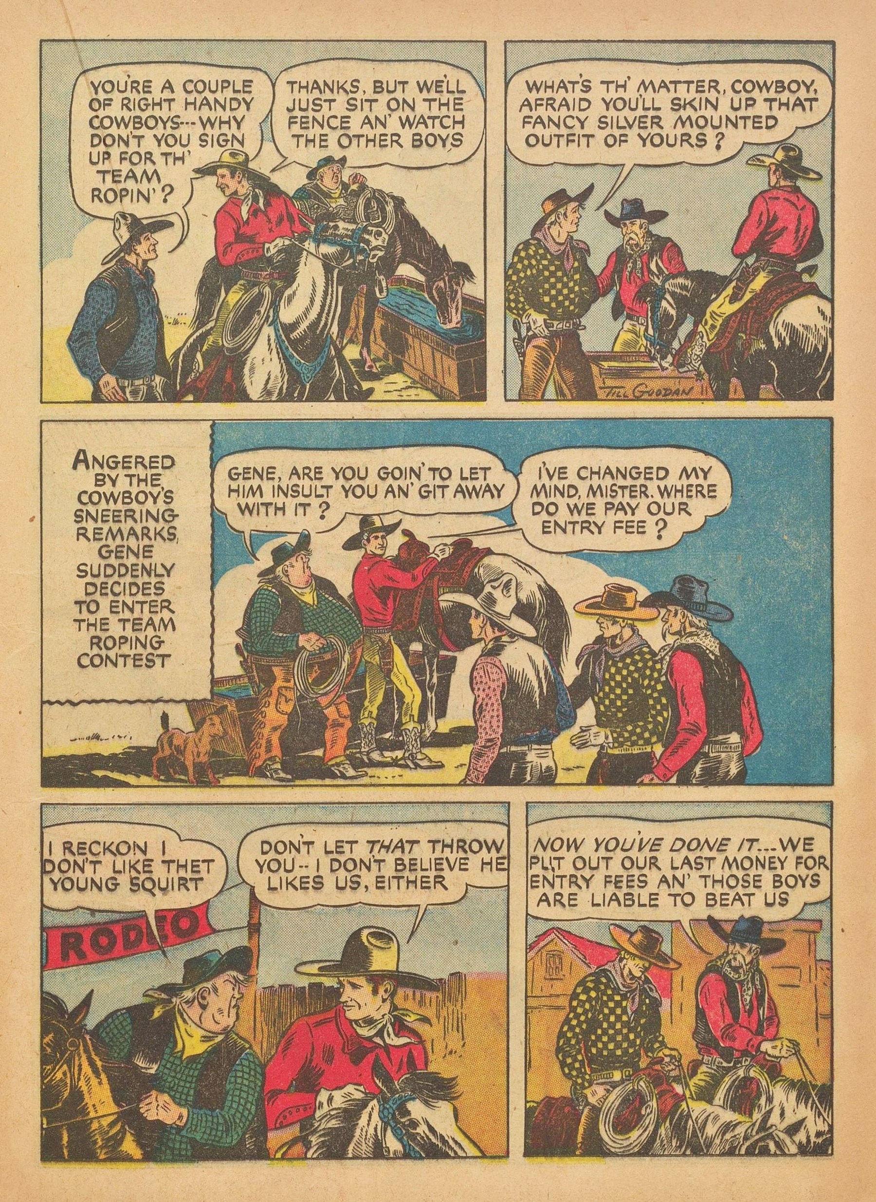 Read online Gene Autry Comics comic -  Issue #2 - 31