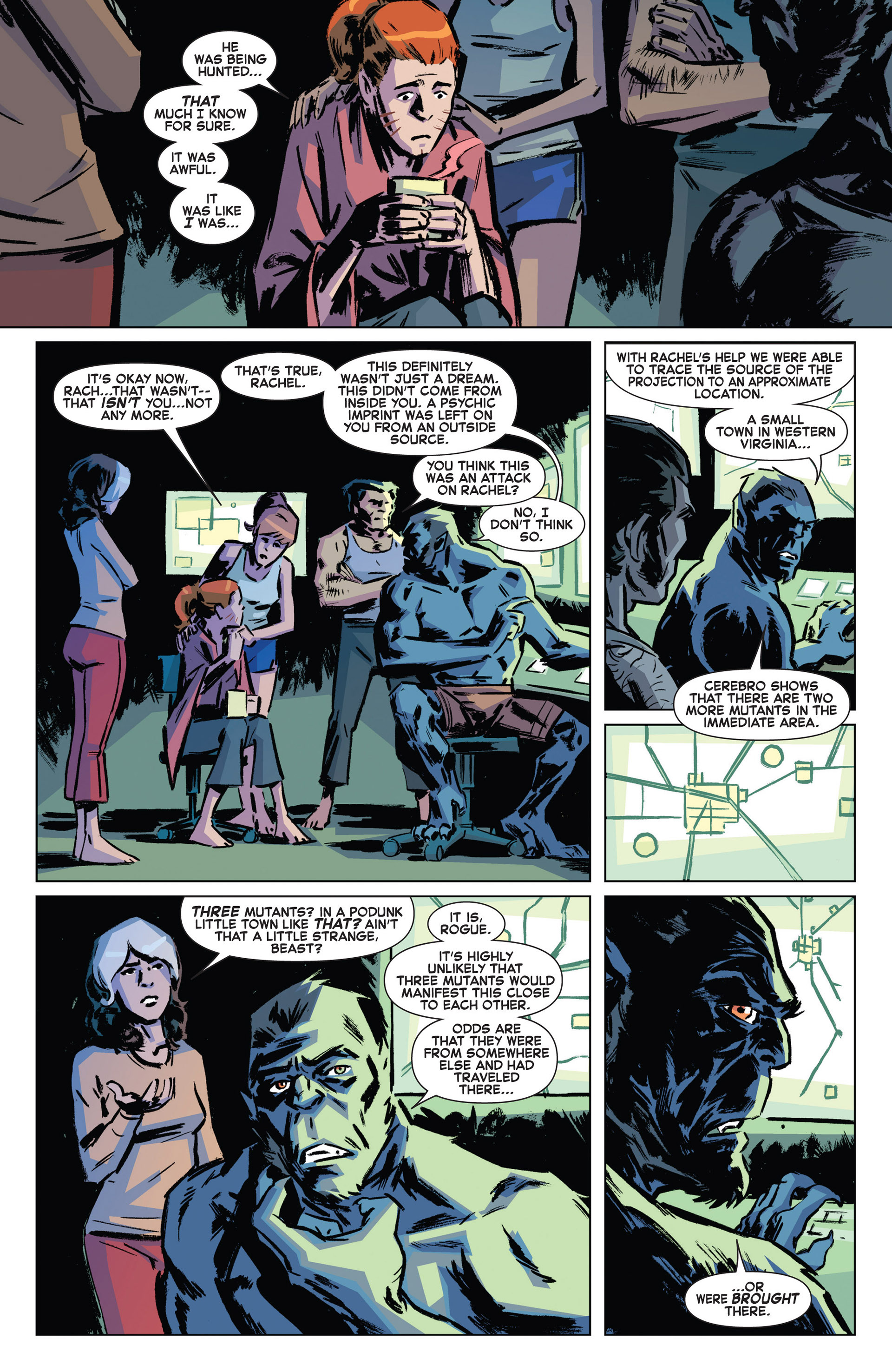 Read online Marvel Knights: X-Men comic -  Issue #1 - 4