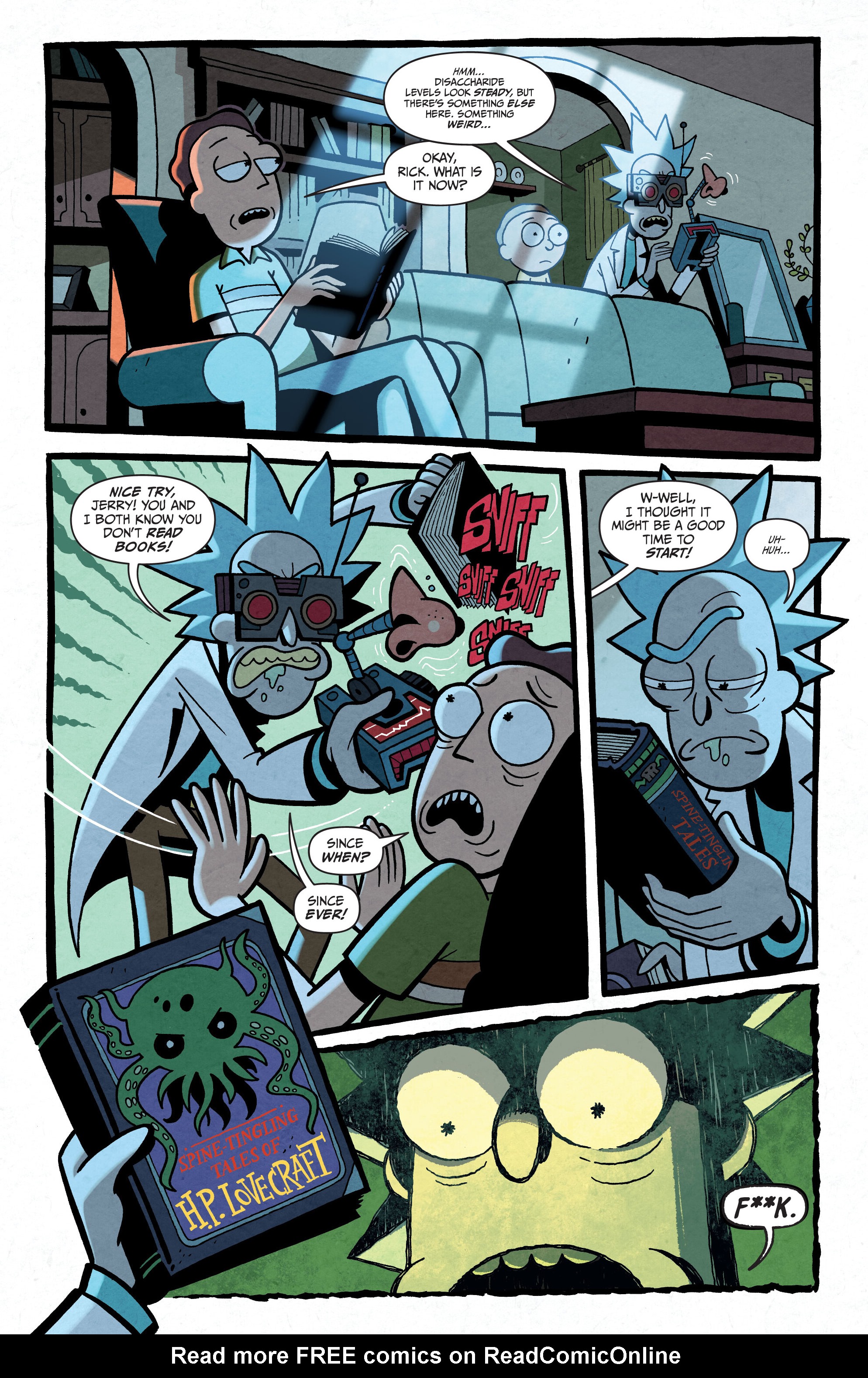 Read online Rick and Morty: vs. Cthulhu comic -  Issue # TPB - 10