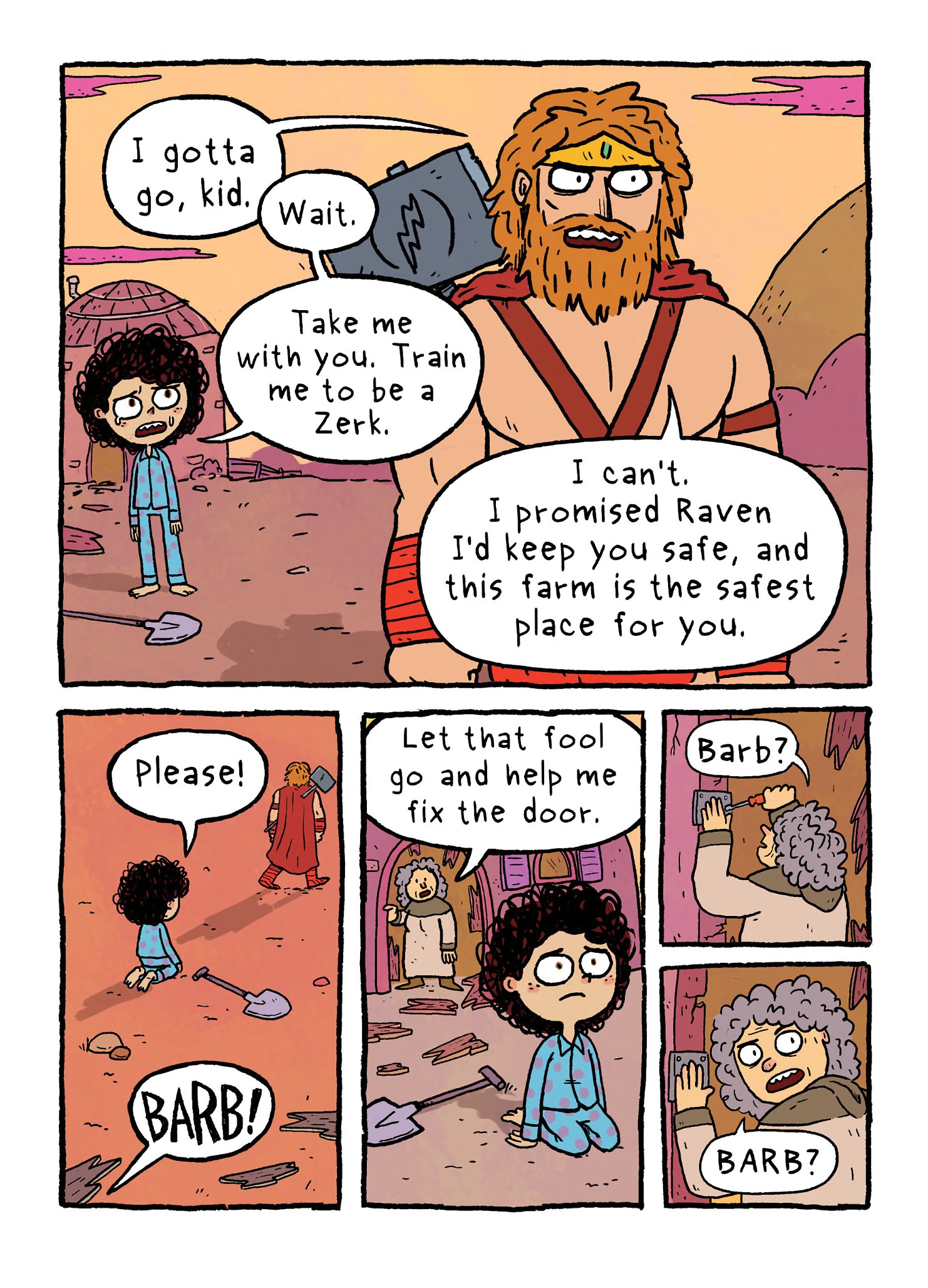 Read online Barb the Last Berzerker comic -  Issue # TPB 2 (Part 1) - 59