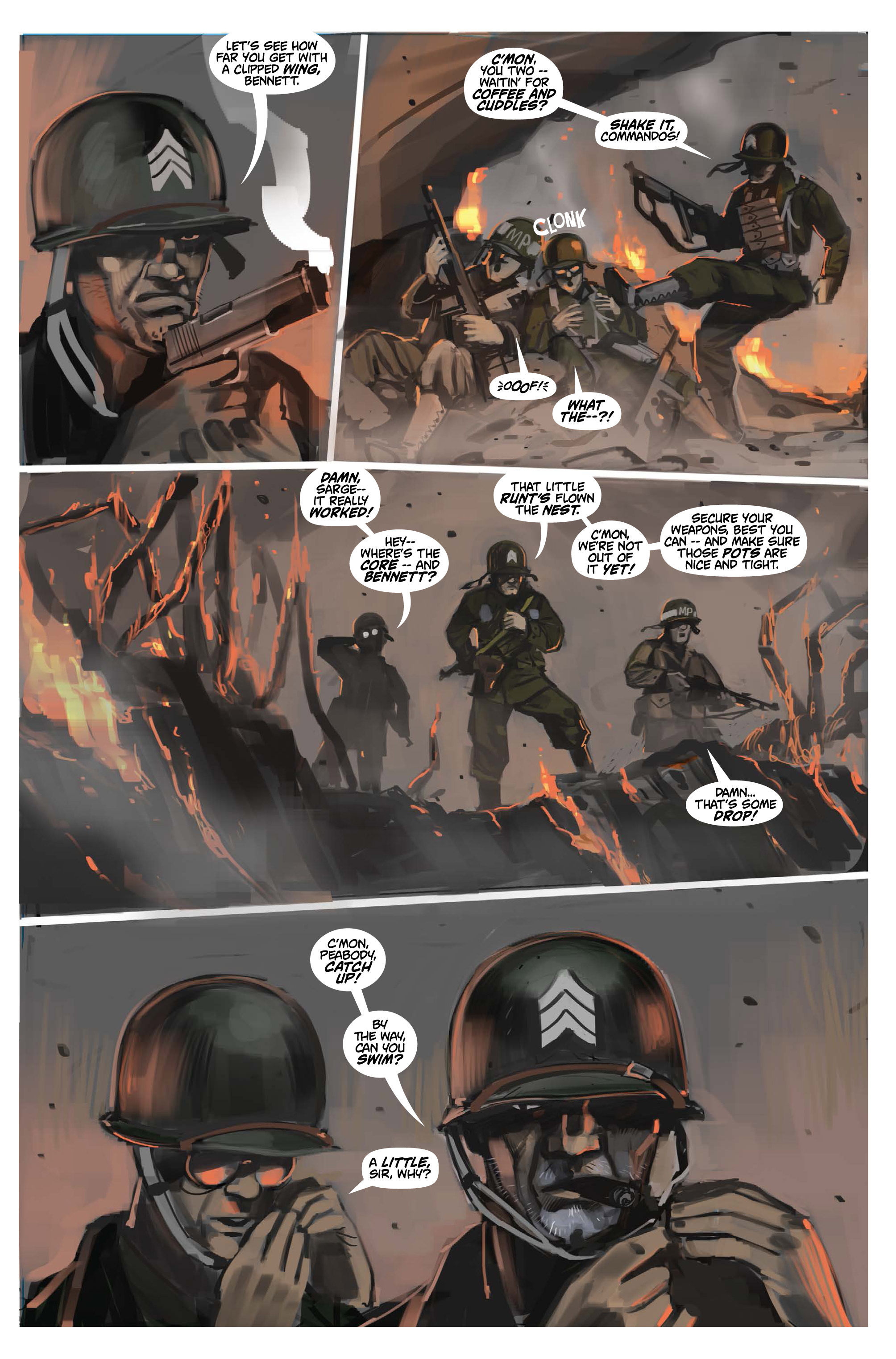 Read online Chronos Commandos: Dawn Patrol comic -  Issue #4 - 6