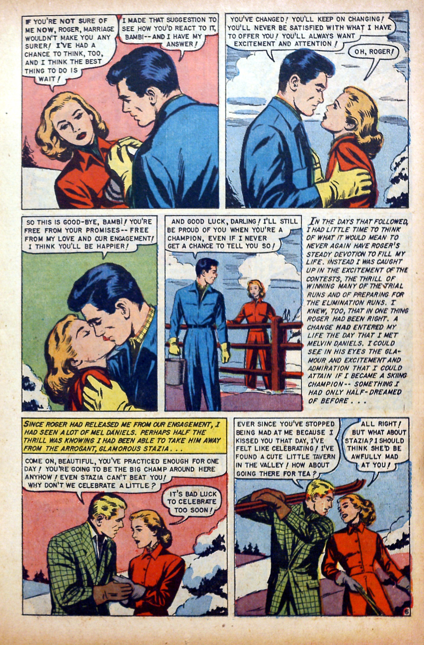 Read online Glamorous Romances comic -  Issue #64 - 15