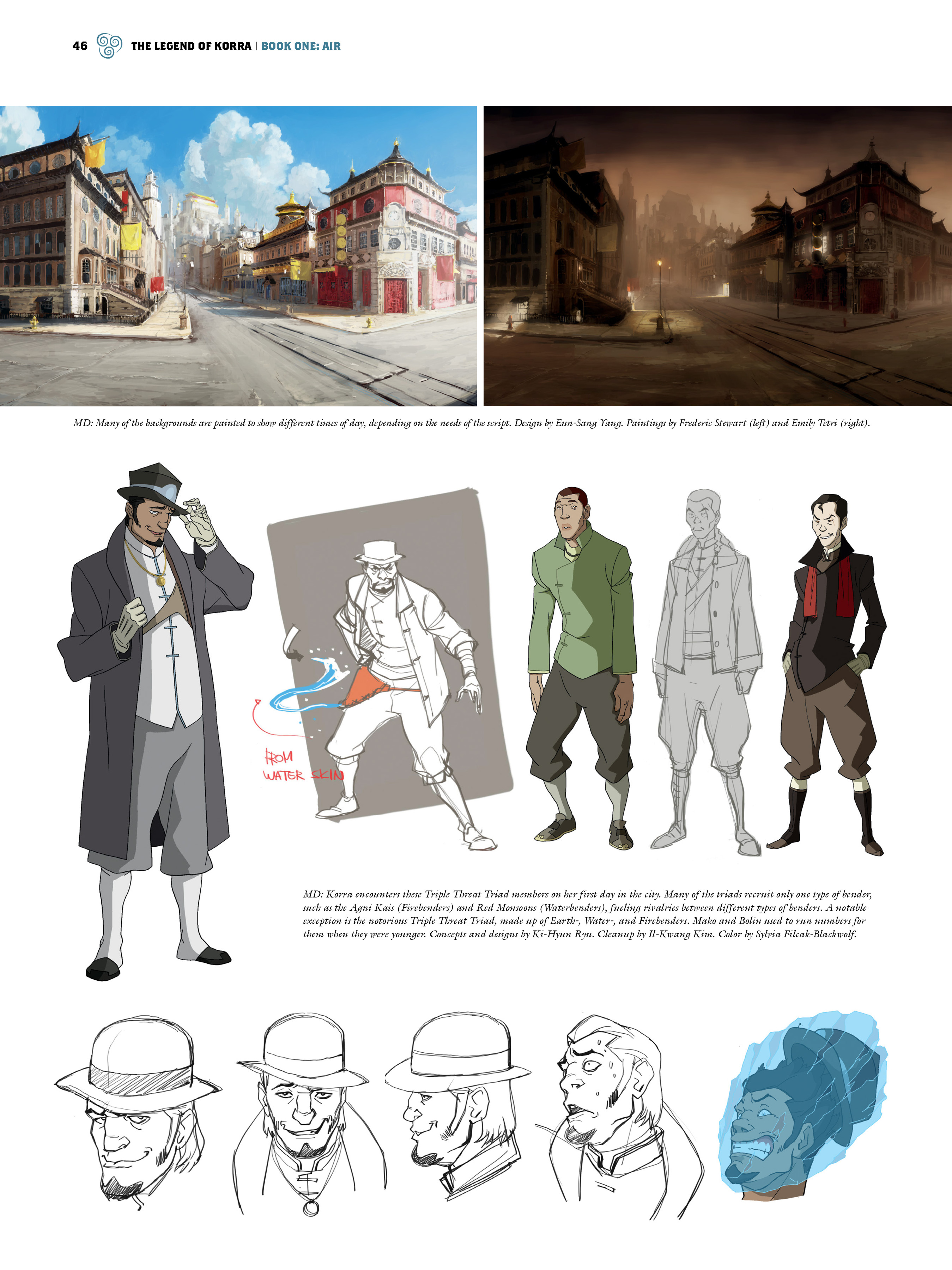 Read online The Legend of Korra: The Art of the Animated Series comic -  Issue # TPB 1 - 43