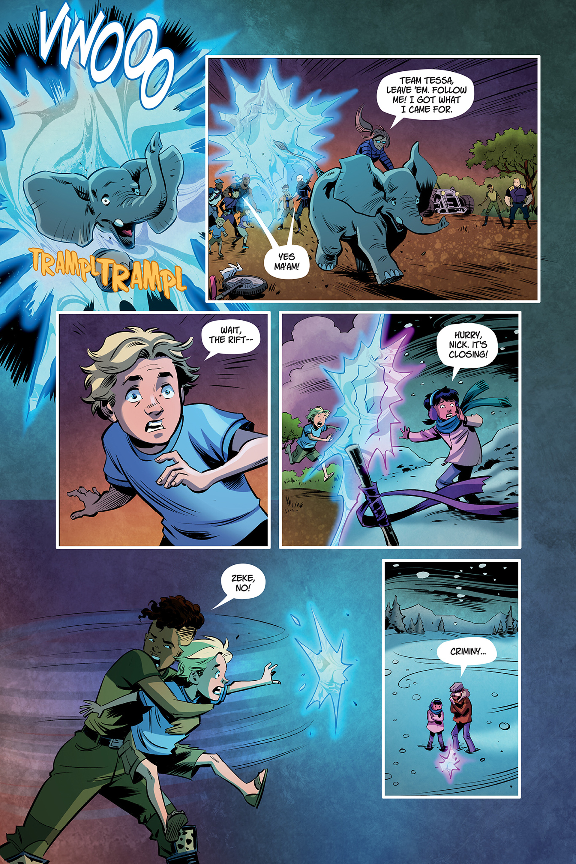 Read online Trackers Presents: Captain Nick & The Explorer Society - Compass of Mems comic -  Issue # TPB (Part 1) - 98