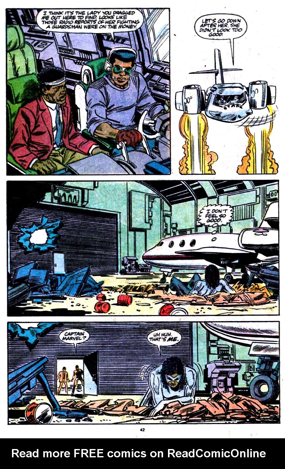 Read online Captain Marvel (1989) comic -  Issue #1 - 38