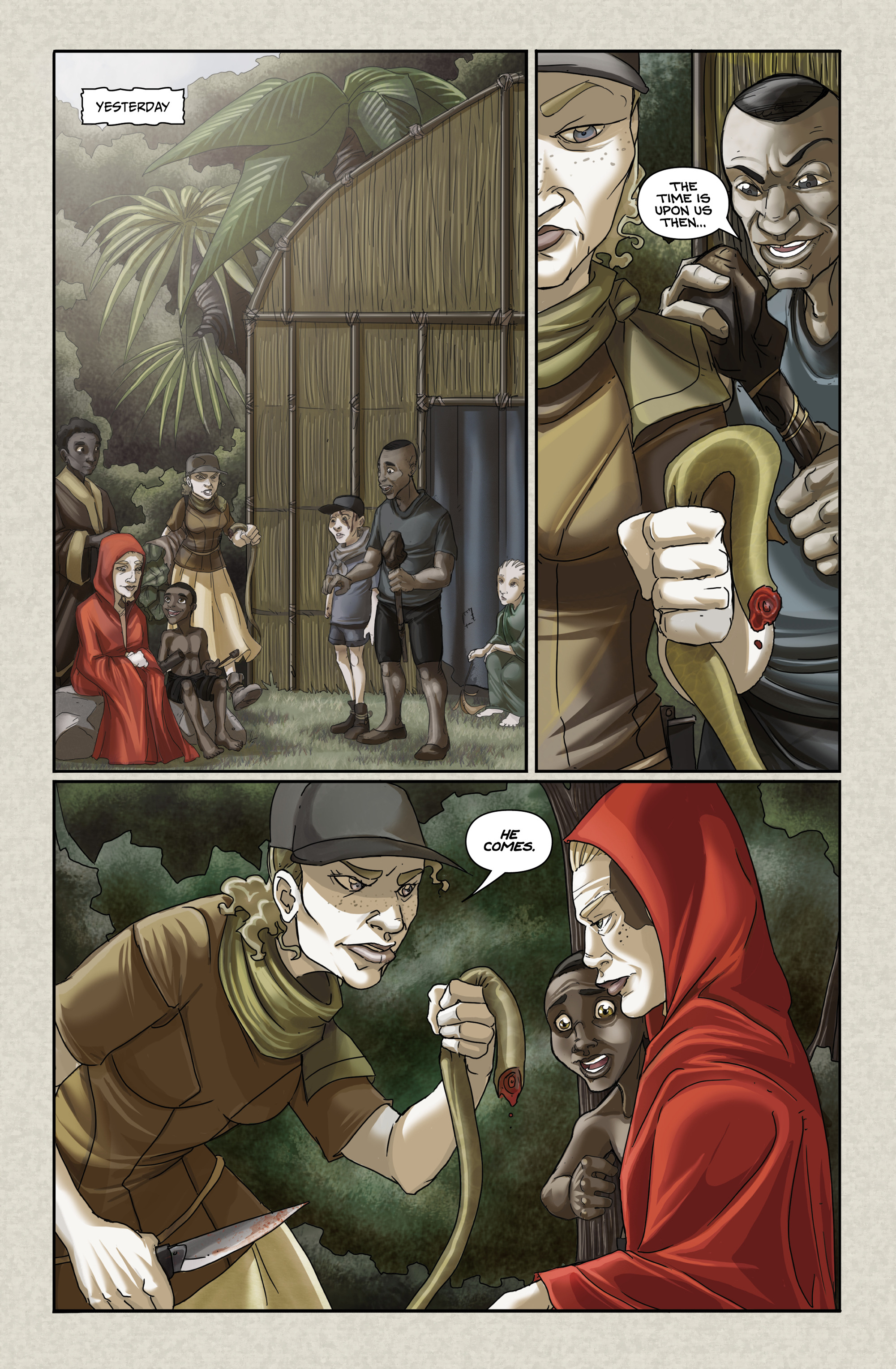 Read online Flesh of White comic -  Issue #3 - 3