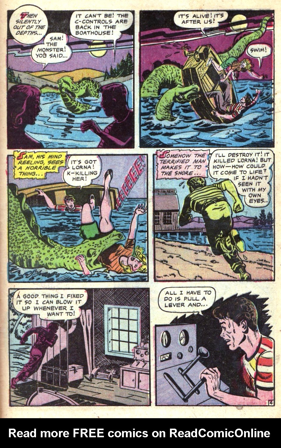 Read online Haunted Thrills comic -  Issue #3 - 29