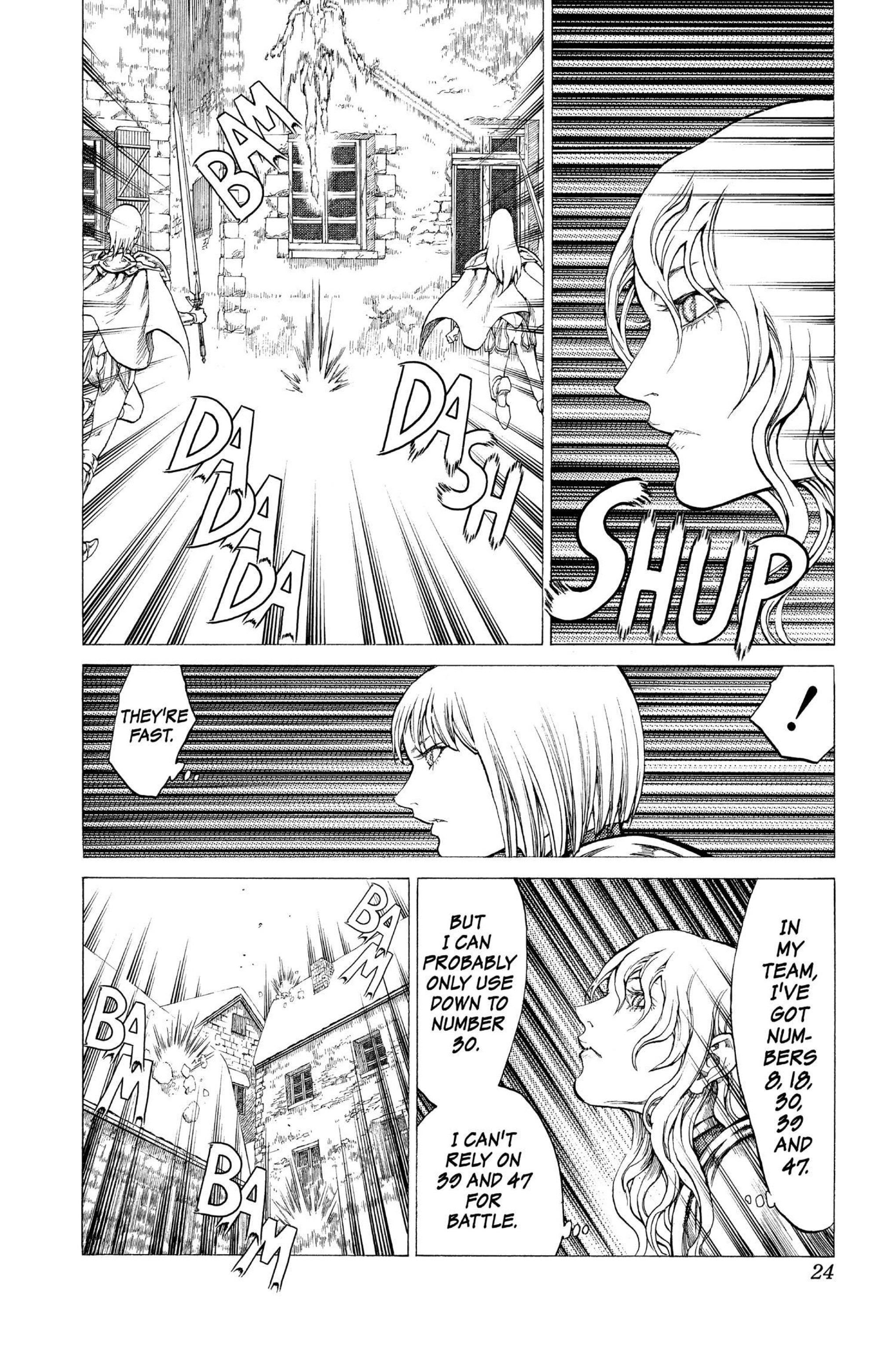 Read online Claymore comic -  Issue #10 - 22