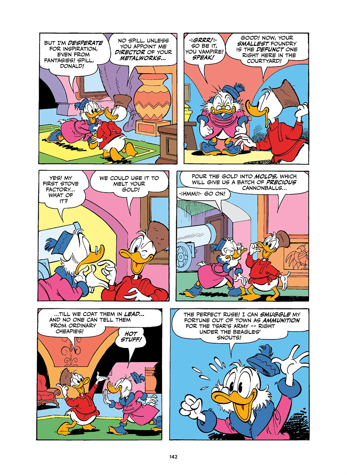Read online Uncle Scrooge and Donald Duck in Les Misérables and War and Peace comic -  Issue # TPB (Part 2) - 42