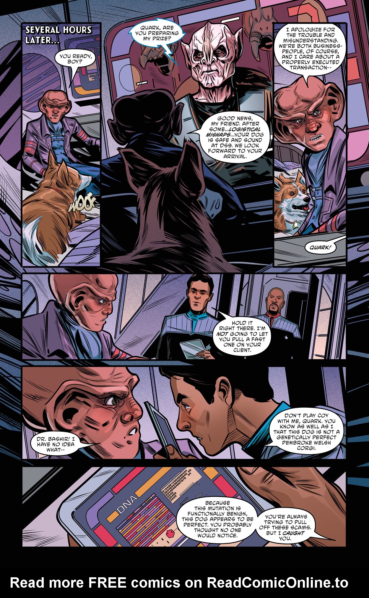 Read online Star Trek: Deep Space Nine - The Dog of War comic -  Issue #5 - 20