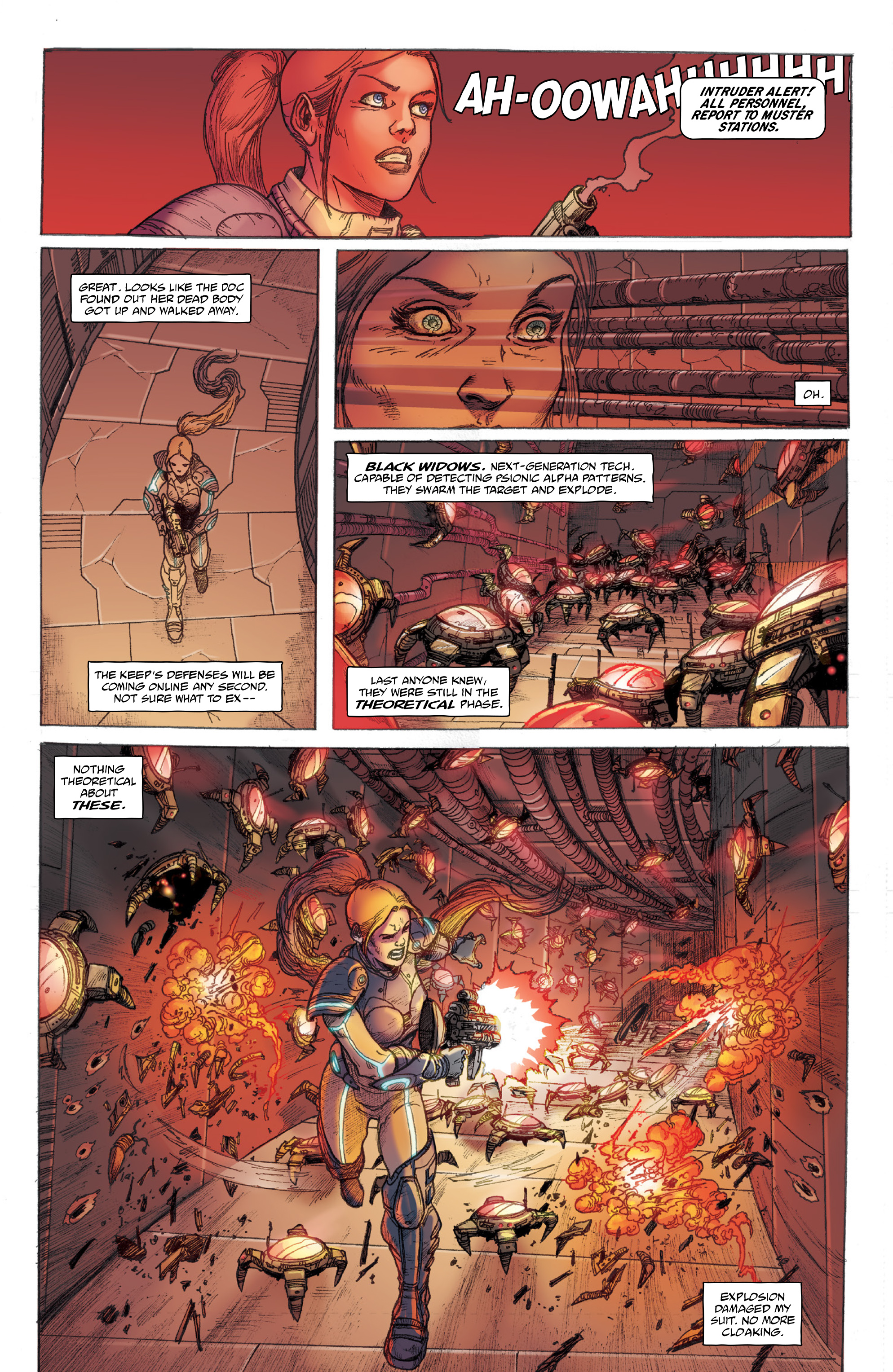 Read online Starcraft: Nova—The Keep comic -  Issue # Full - 6