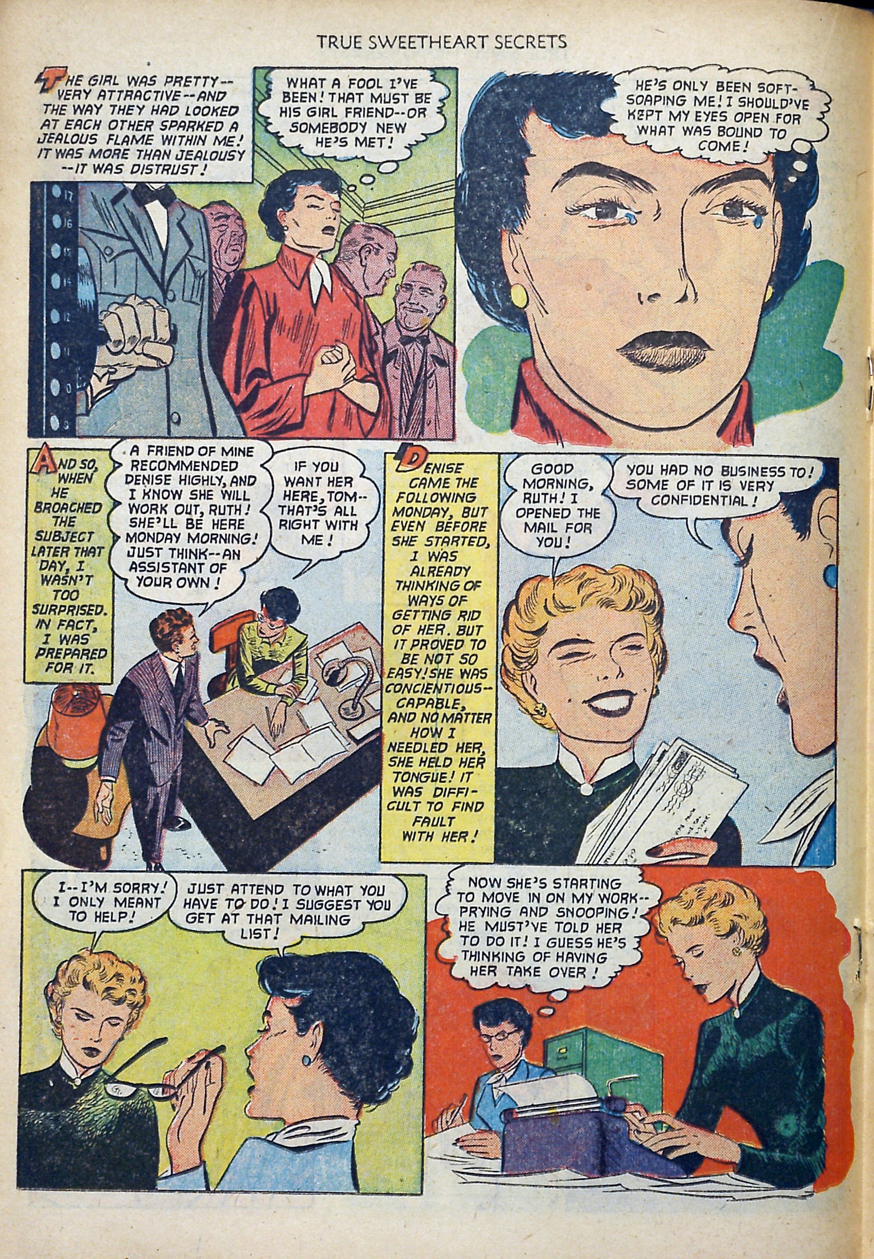 Read online True Sweetheart Secrets comic -  Issue #8 - 18