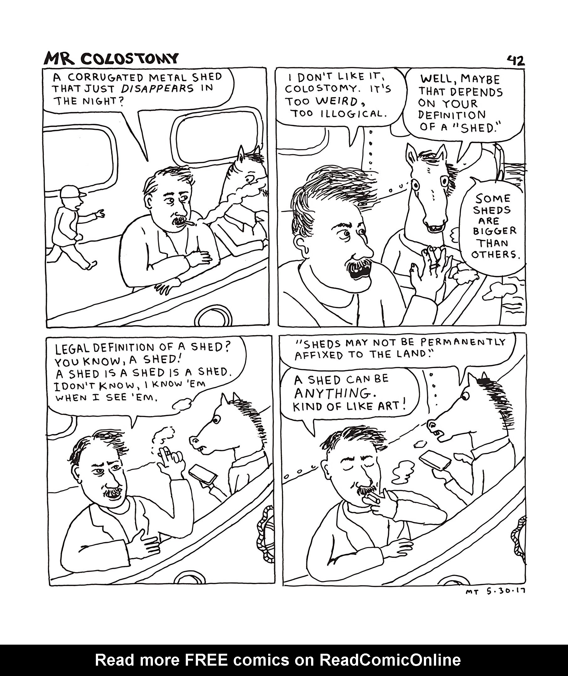 Read online Mr. Colostomy comic -  Issue # TPB (Part 1) - 43