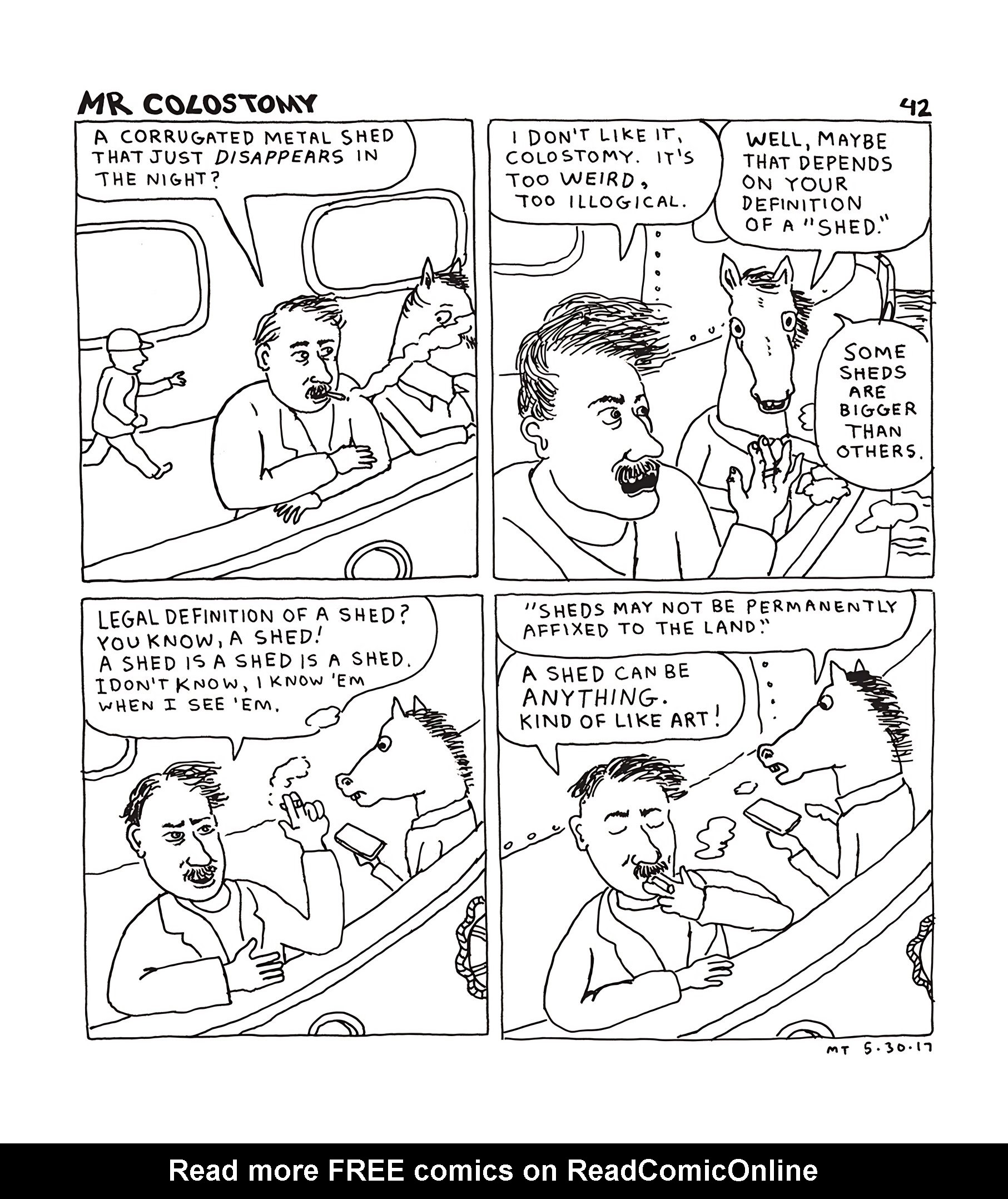 Read online Mr. Colostomy comic -  Issue # TPB (Part 1) - 43