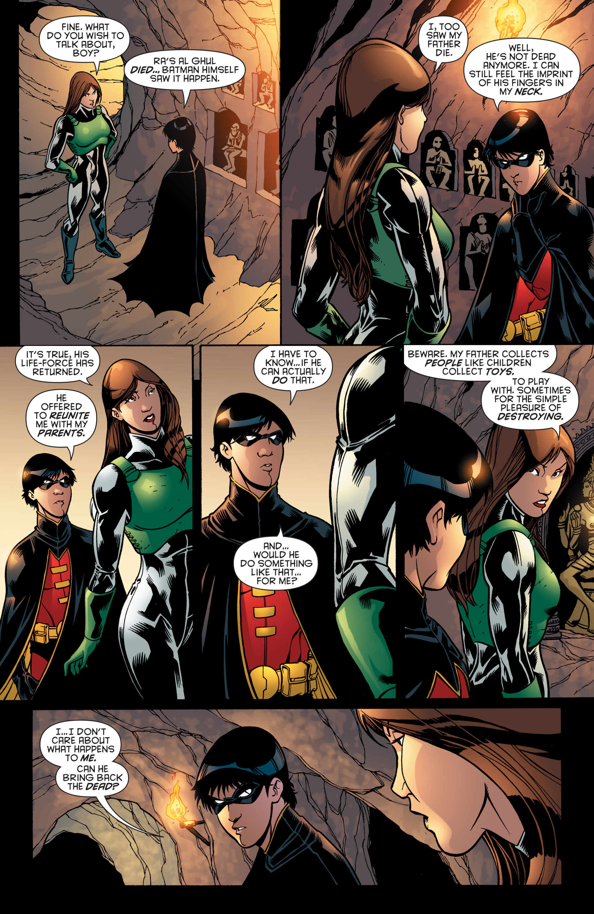 Read online Batman: The Resurrection of Ra's al Ghul comic -  Issue # TPB - 189
