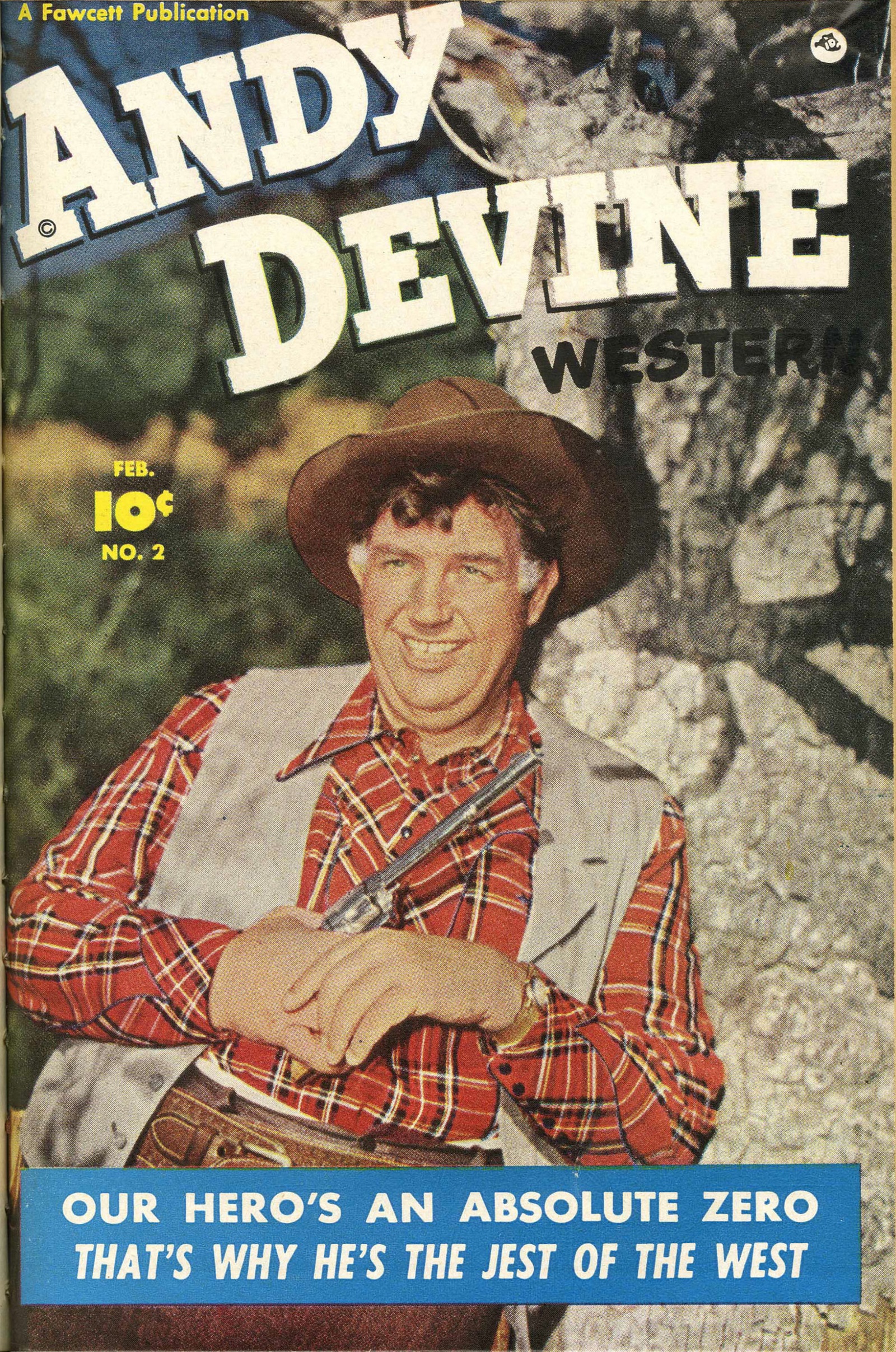 Read online Andy Devine Western comic -  Issue #2 - 1