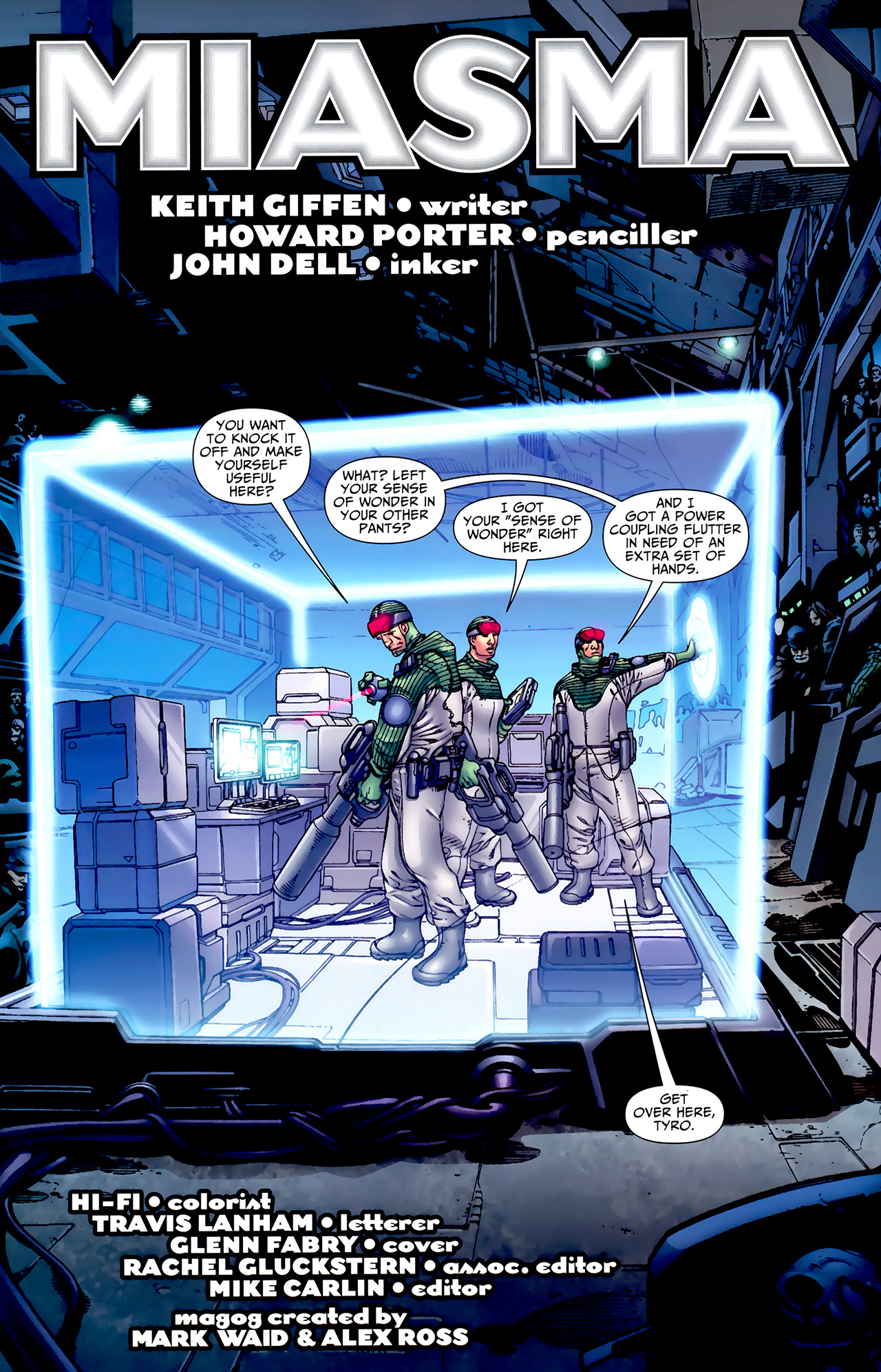 Read online Magog comic -  Issue #2 - 3