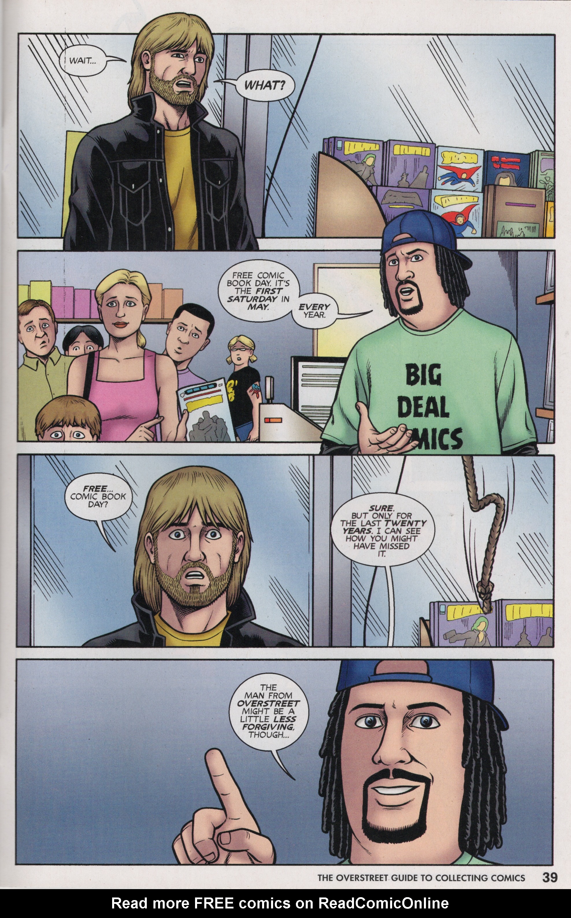 Read online Free Comic Book Day 2022 comic -  Issue # Gemstone Publishing The Overstreet Guide To Collecting Comics - 41