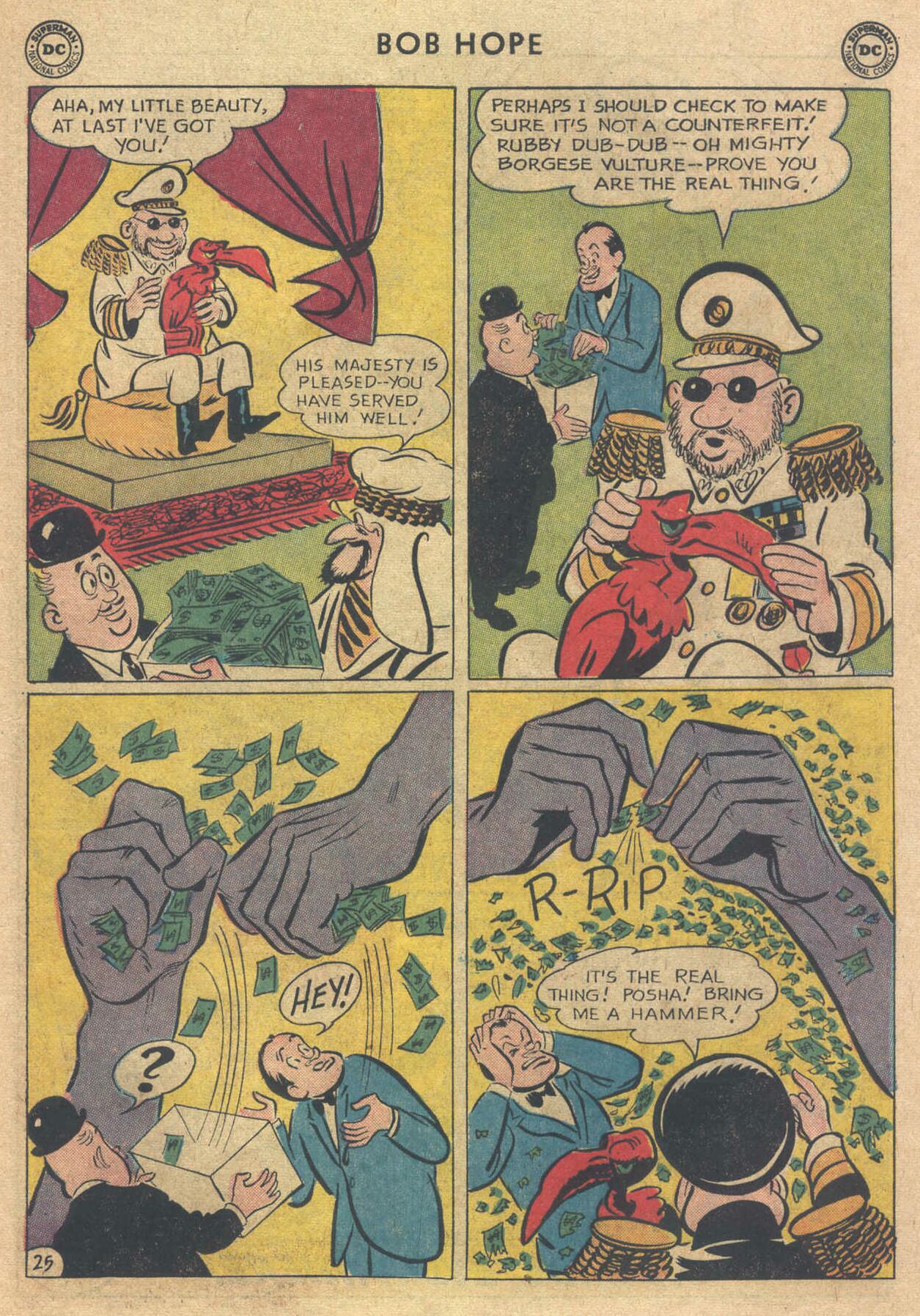 Read online The Adventures of Bob Hope comic -  Issue #76 - 31