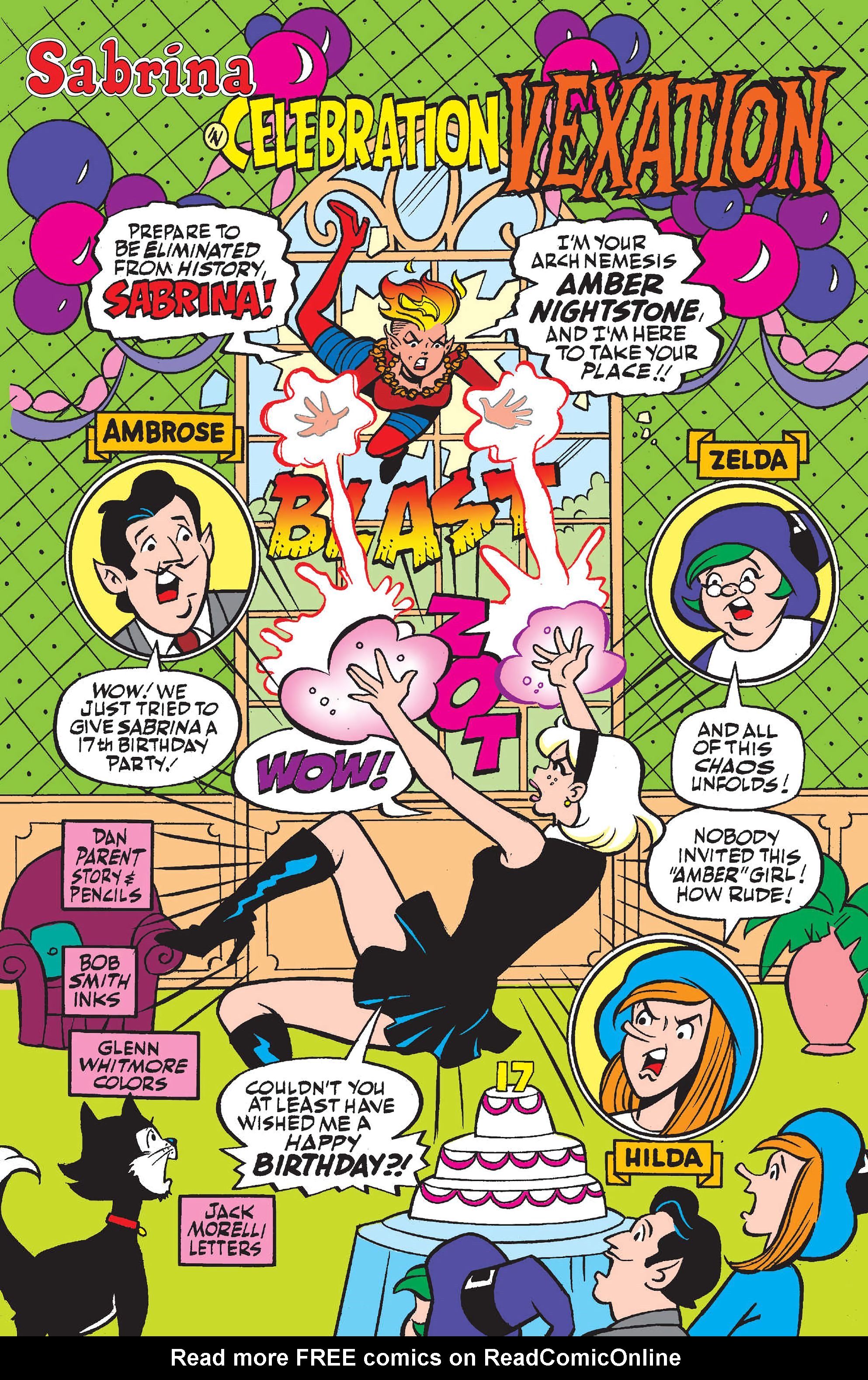 Read online Sabrina the Teenage Witch Anniversary Spectacular comic -  Issue # Full - 3