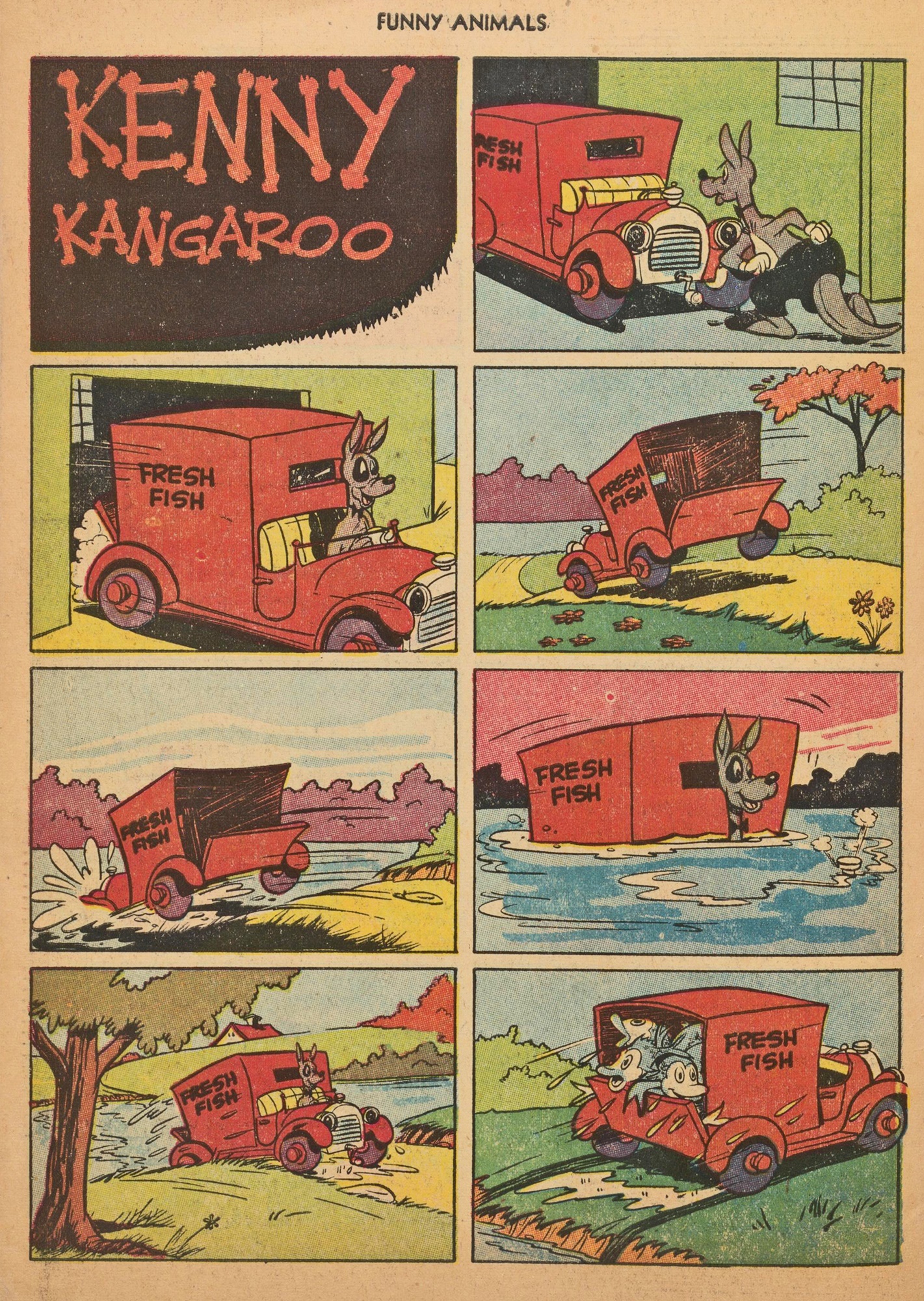 Read online Fawcett's Funny Animals comic -  Issue #79 - 34
