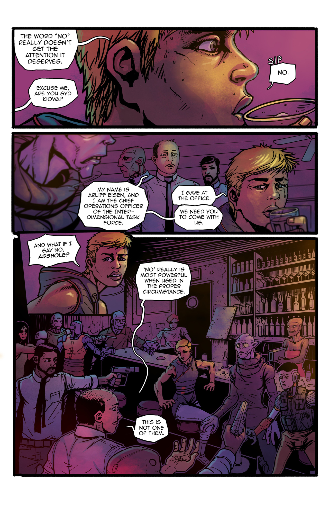 Read online Butcher Queen: Planet of the Dead comic -  Issue #1 - 17