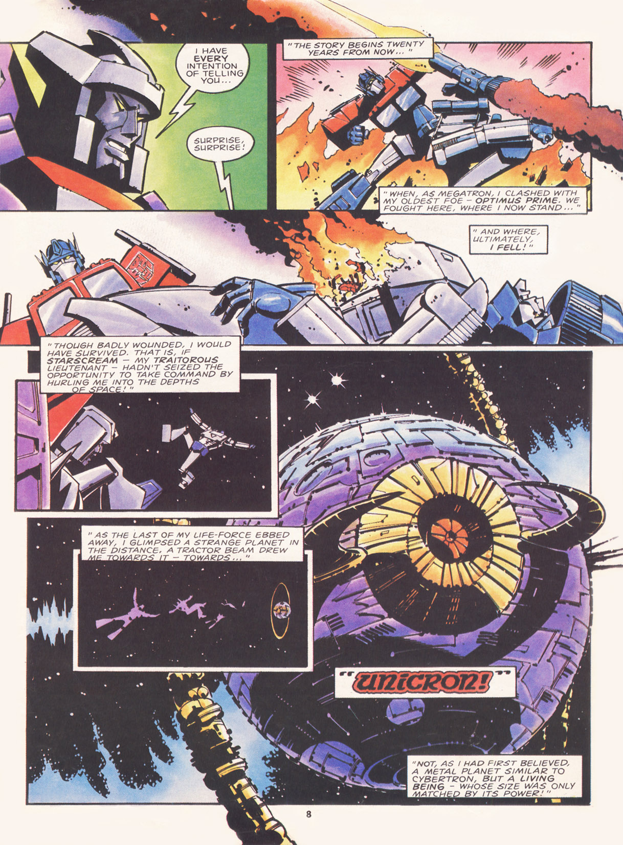 Read online The Transformers (UK) comic -  Issue #84 - 8