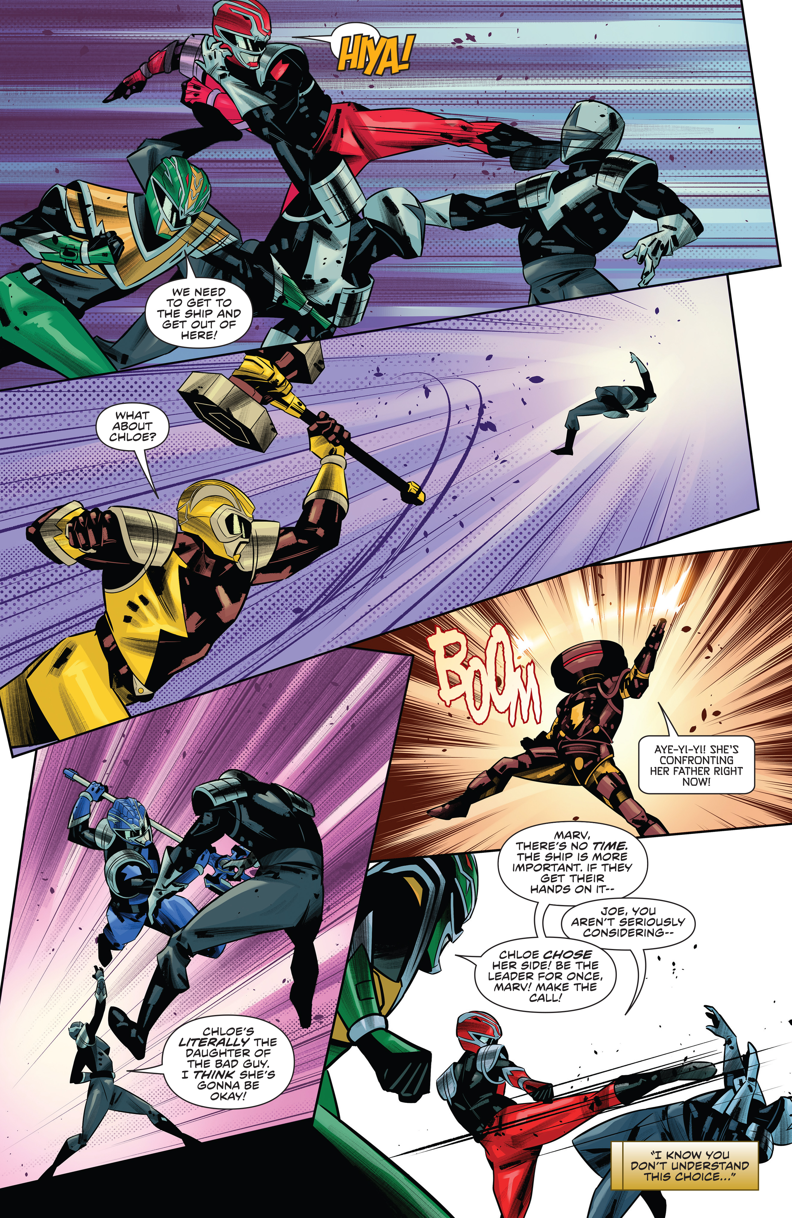 Read online Power Rangers Unlimited comic -  Issue # HyperForce - 32