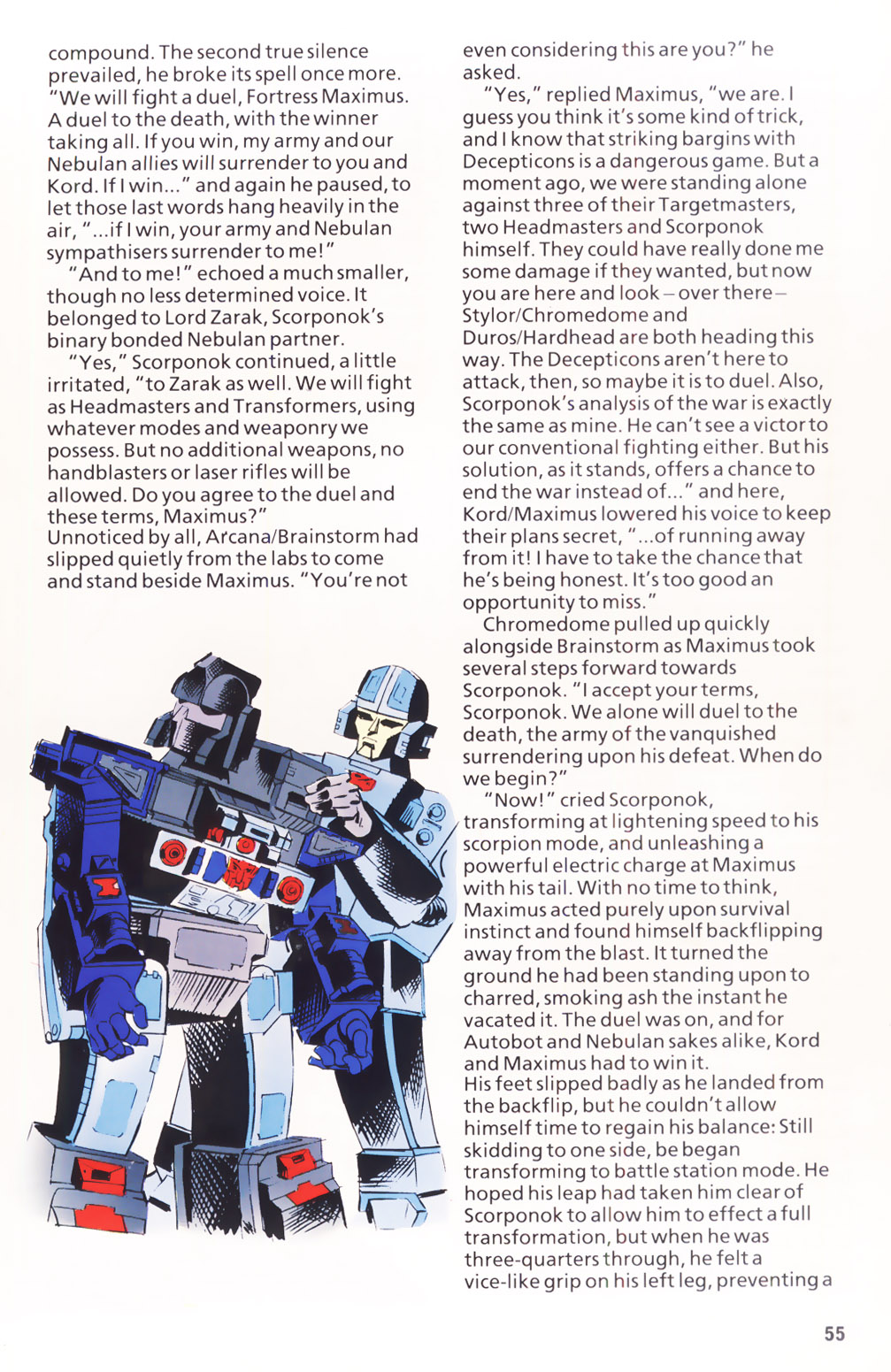 Read online The Transformers Annual comic -  Issue #1987 - 48