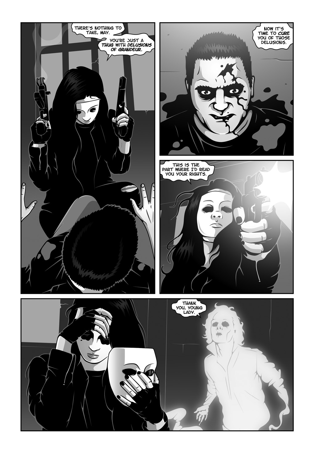 Read online Hollow Girl comic -  Issue #9 - 18