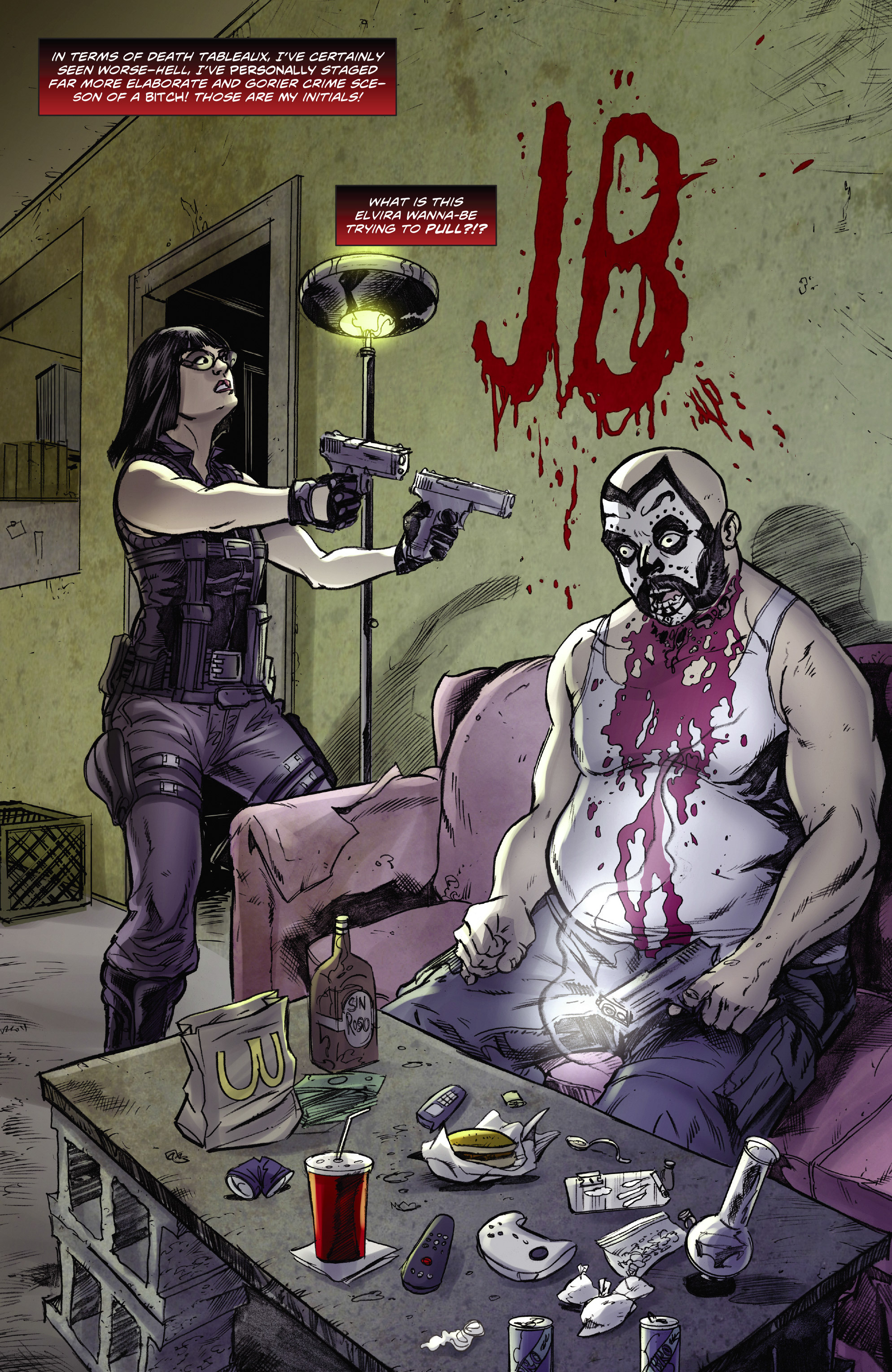 Read online Swords of Sorrow: Vampirella & Jennifer Blood comic -  Issue #2 - 15
