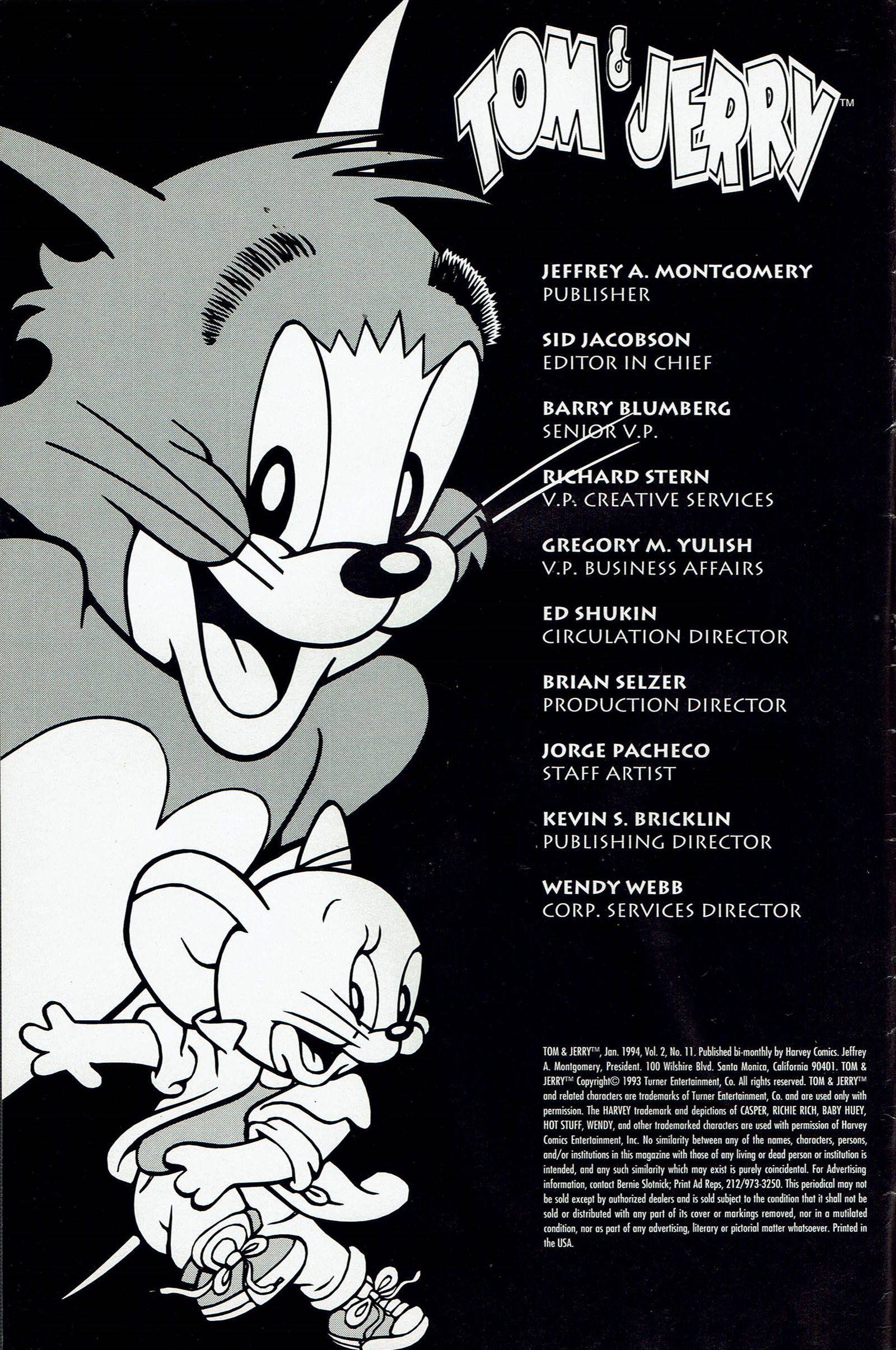 Read online Tom & Jerry comic -  Issue #11 - 2