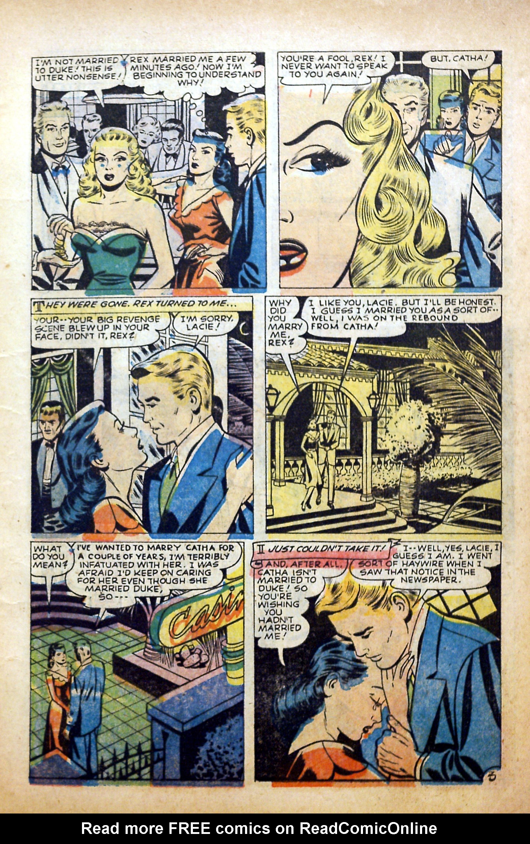 Read online Glamorous Romances comic -  Issue #82 - 5