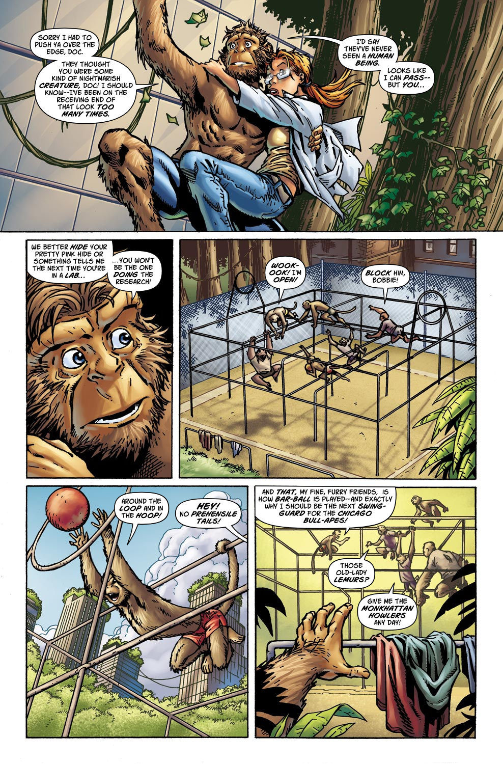 Read online Marvel Apes comic -  Issue #1 - 11