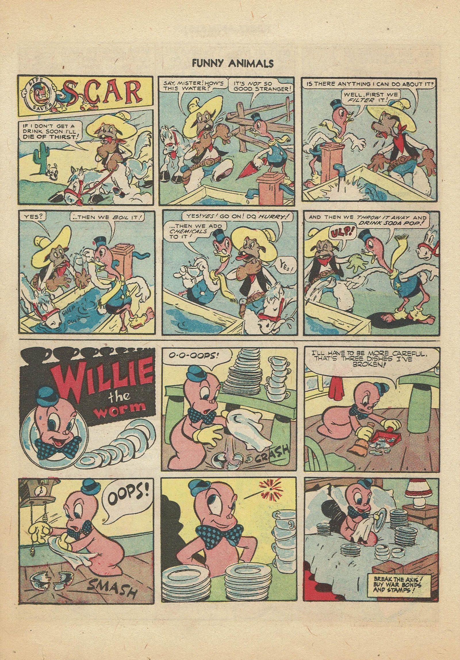 Read online Fawcett's Funny Animals comic -  Issue #25 - 22